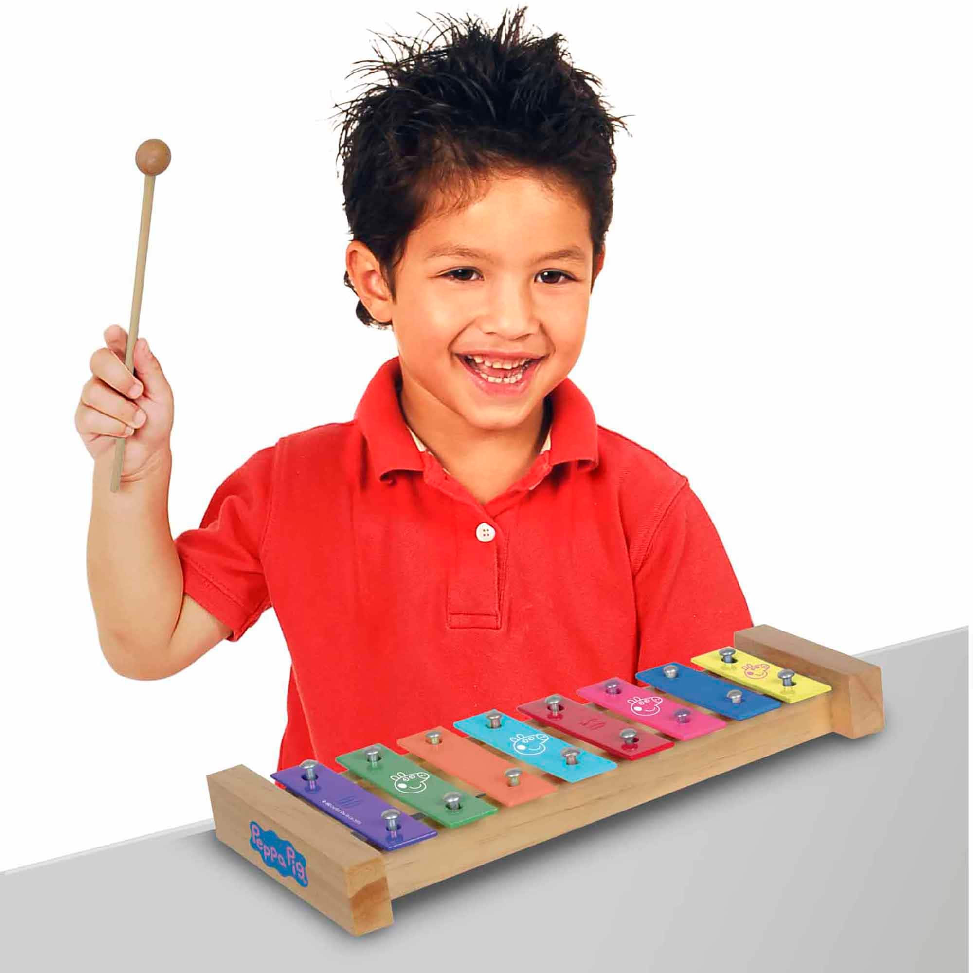 Peppa Pig Wood Xylophone & Maracas Combo Set