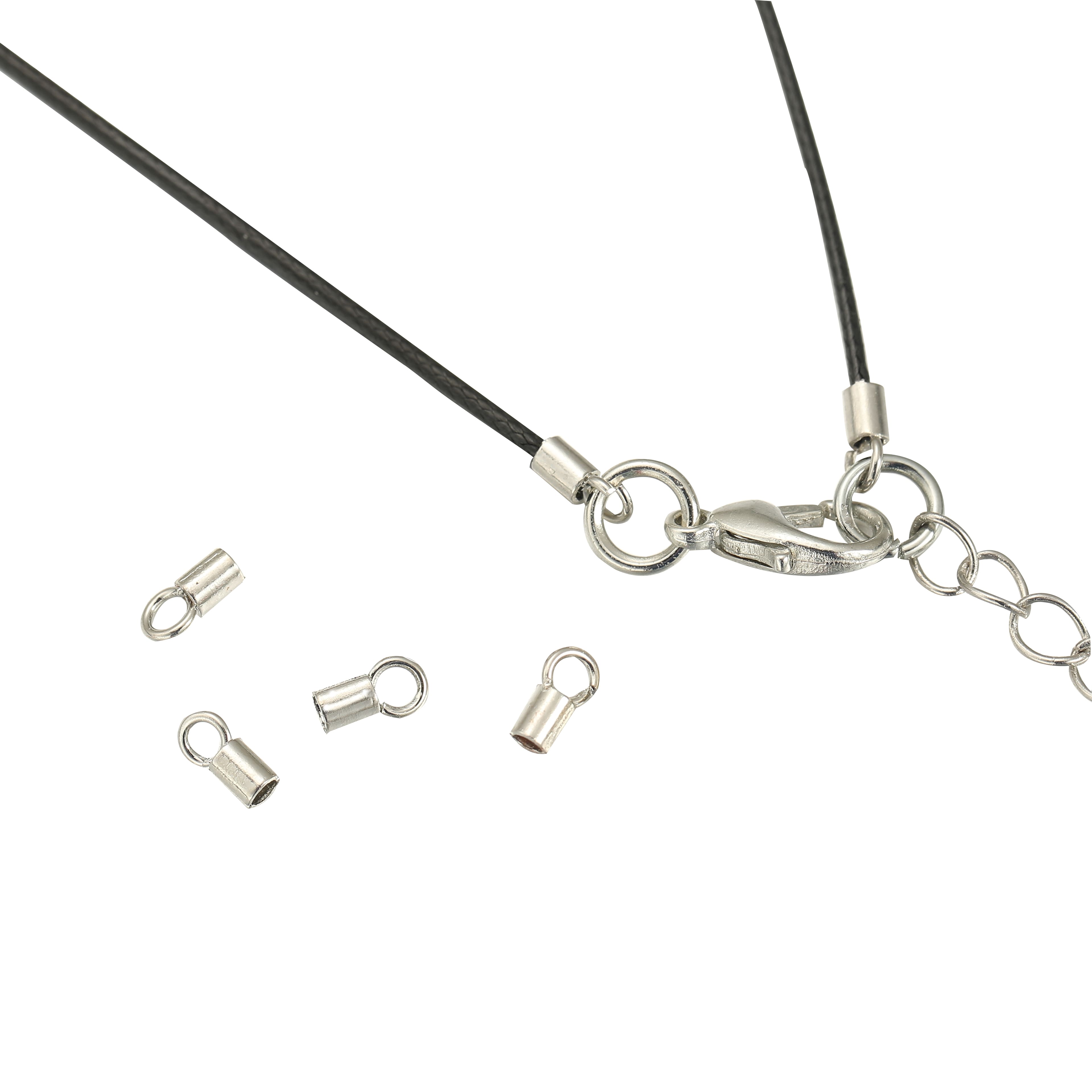 12 Packs: 26 ct. (312 total) 3.4mm Cord End Crimps by Bead Landing&#x2122;