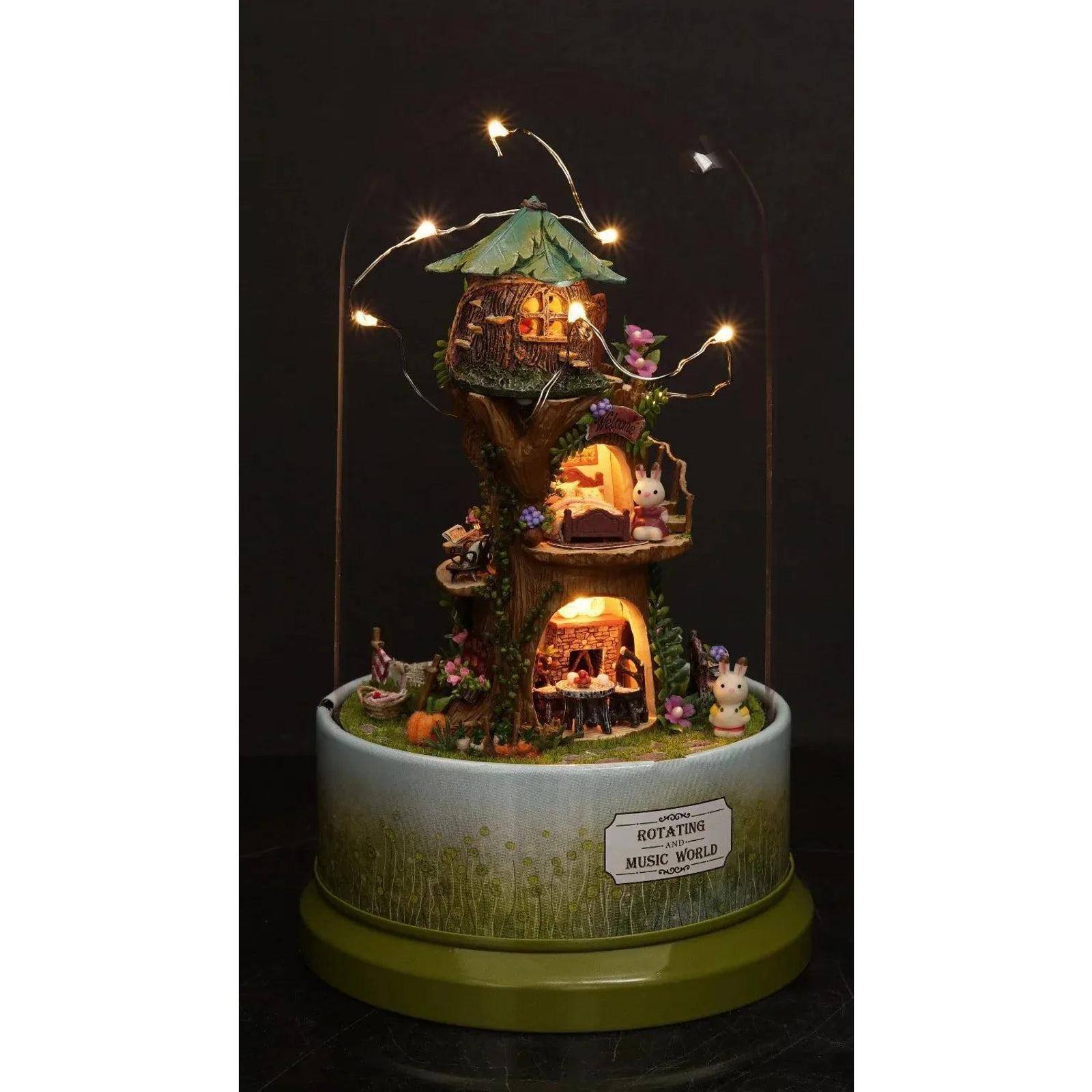 Wizardi Miniature Roombox Kit: The Forest Whim Dollhouse Kit