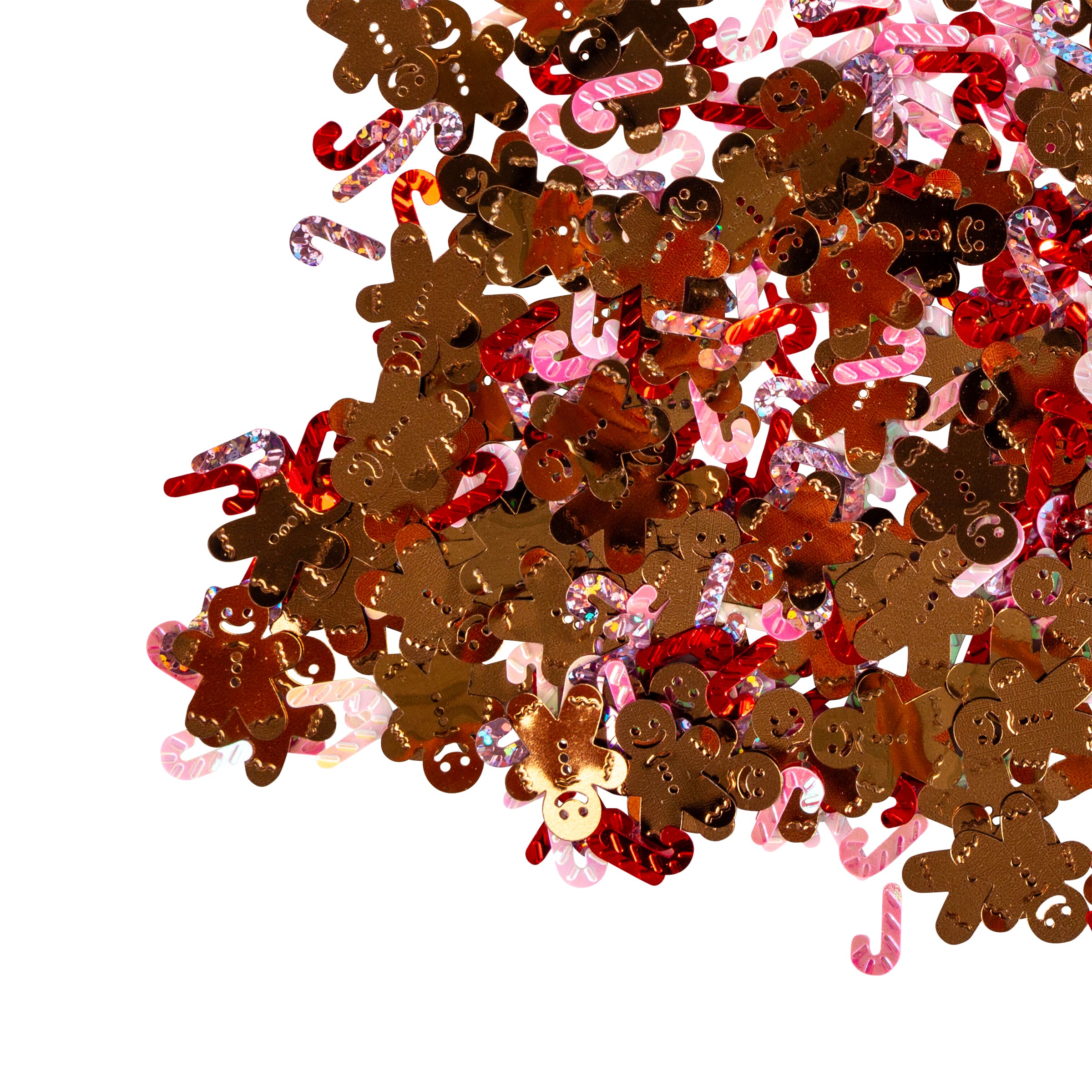Gingerbread &#x26; Candy Cane Confetti Mix by Creatology&#x2122;