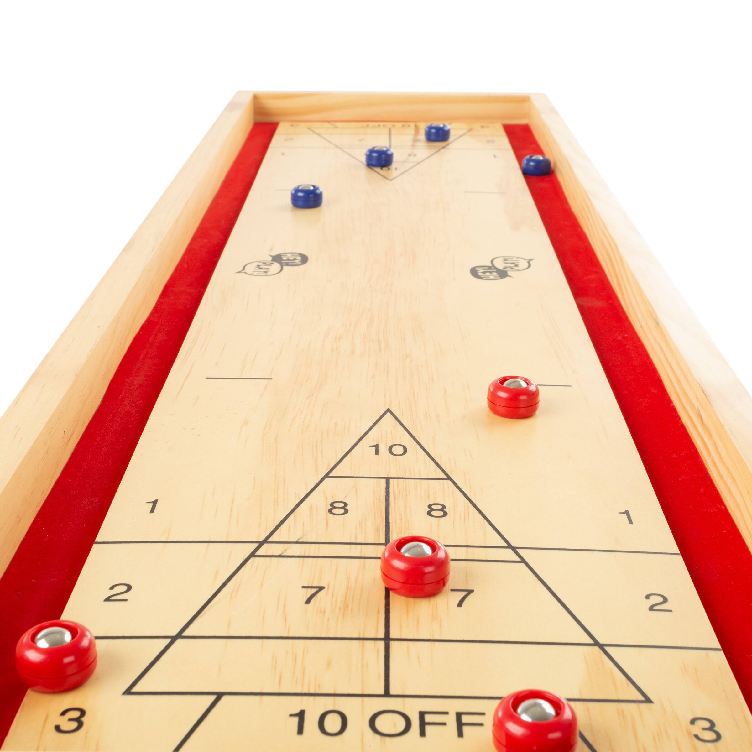 Toy Time Tabletop Shuffleboard Game