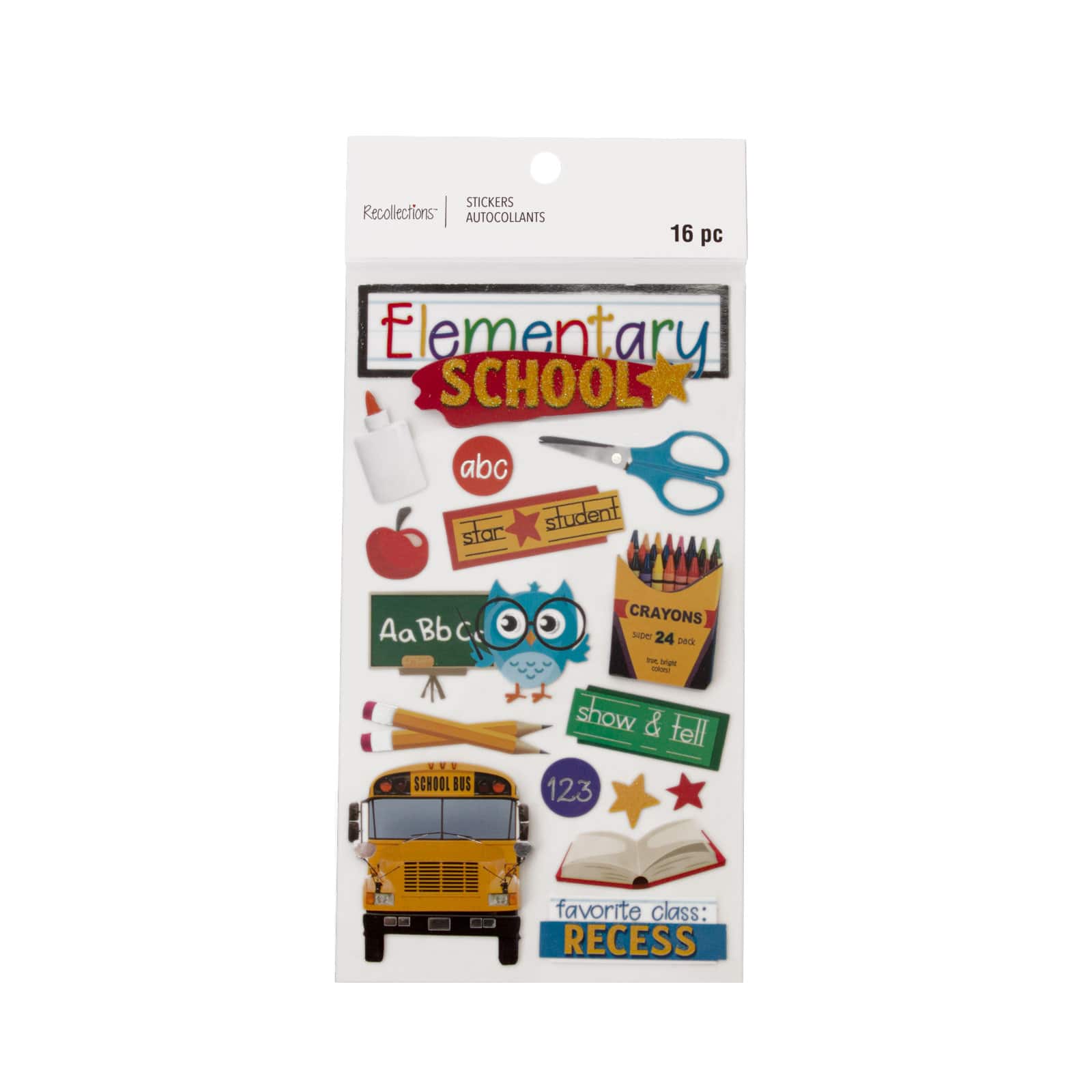 Elementary School Stickers by Recollections™