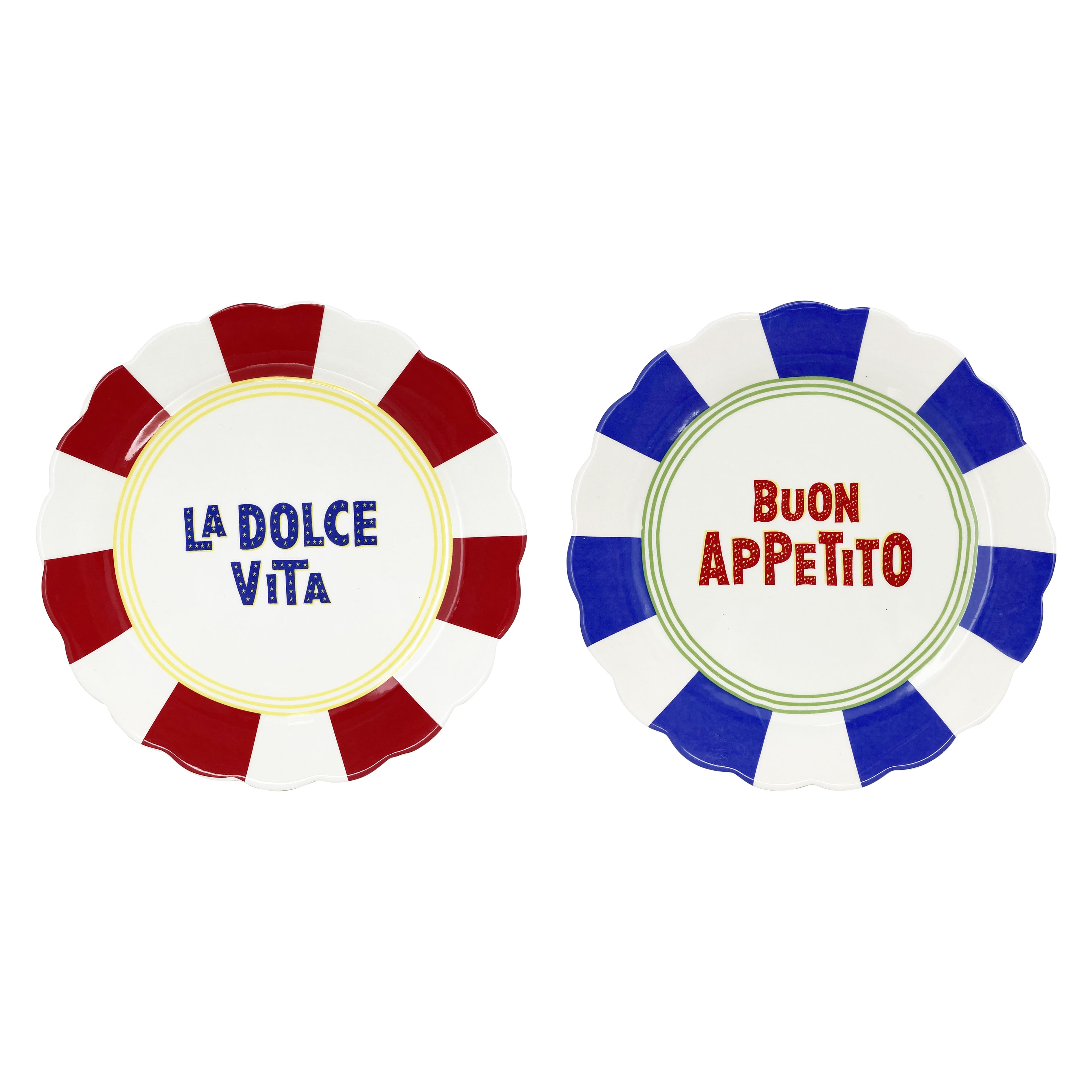 Assorted 8&#x22; Cermaic Plate by Ashland&#xAE;, 1pc.
