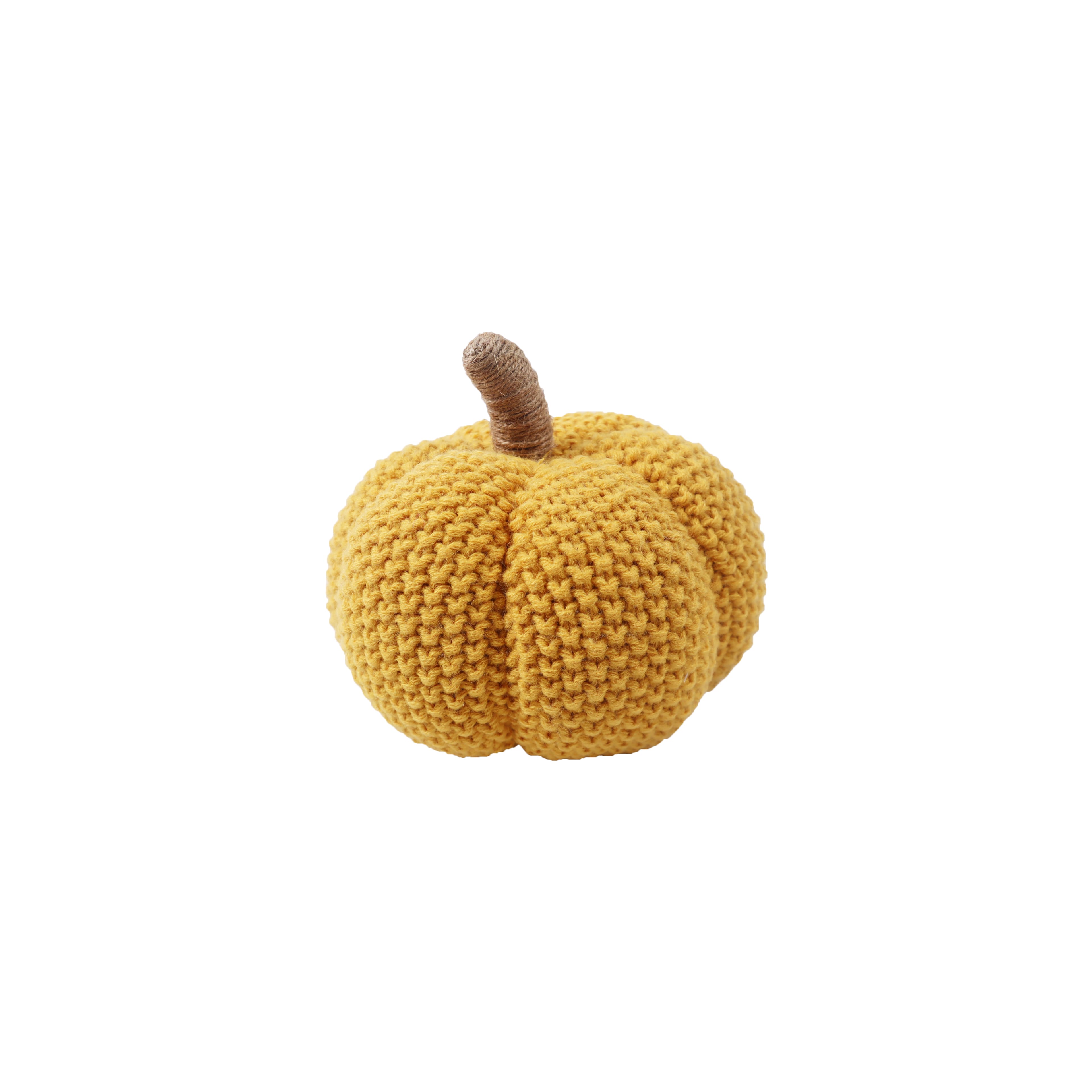 6.5&#x22; Soft Knit Pumpkin Tabletop D&#xE9;cor by Ashland&#xAE;