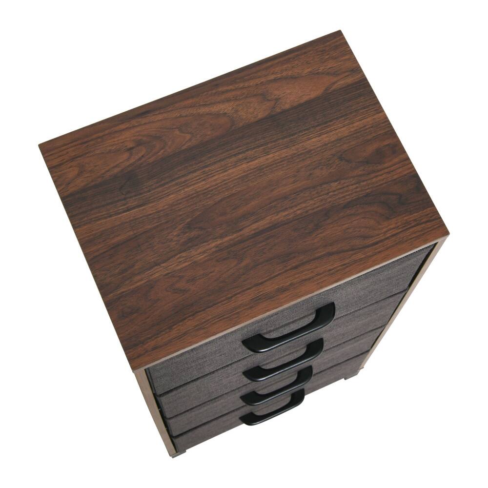 Household Essentials 33&#x22; 4-Drawer Dresser