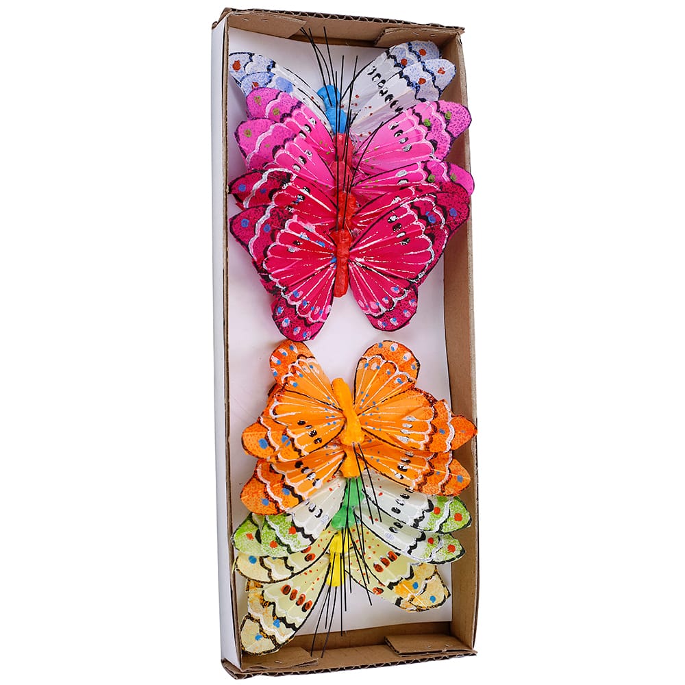 Reliant 4&#x22; Assorted Butterflies #3, 12ct.