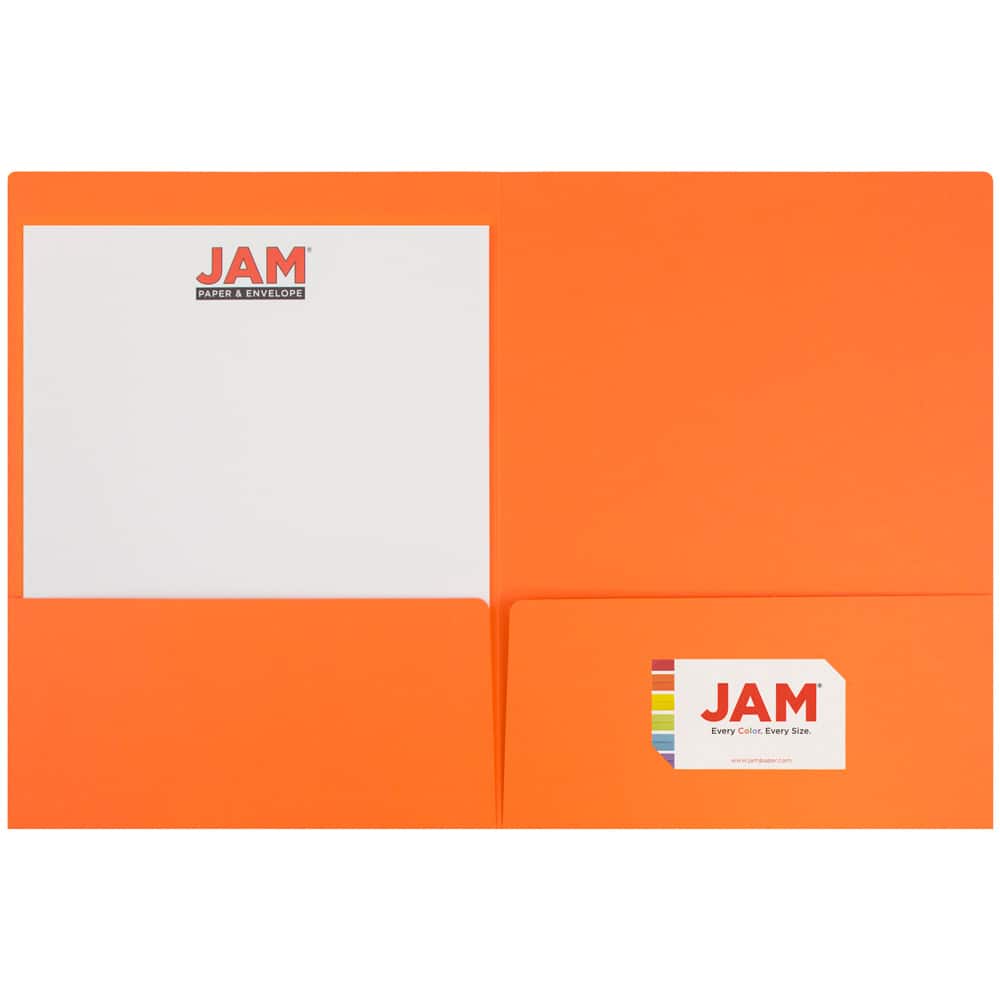 JAM Paper Premium Matte 2-Pocket Folders, 6ct.