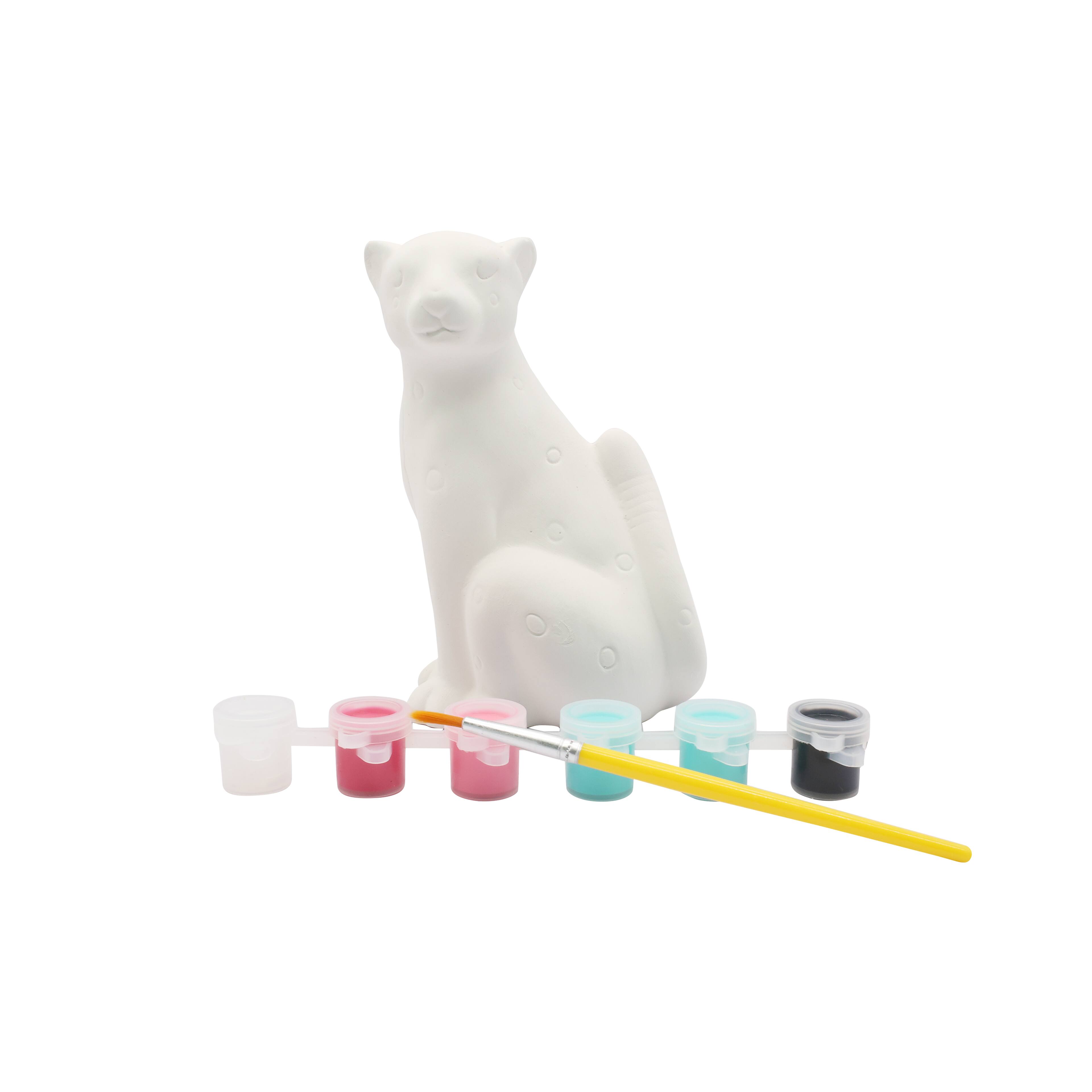 Create Your Own 3D Ceramic Cheetah Kit by Creatology™