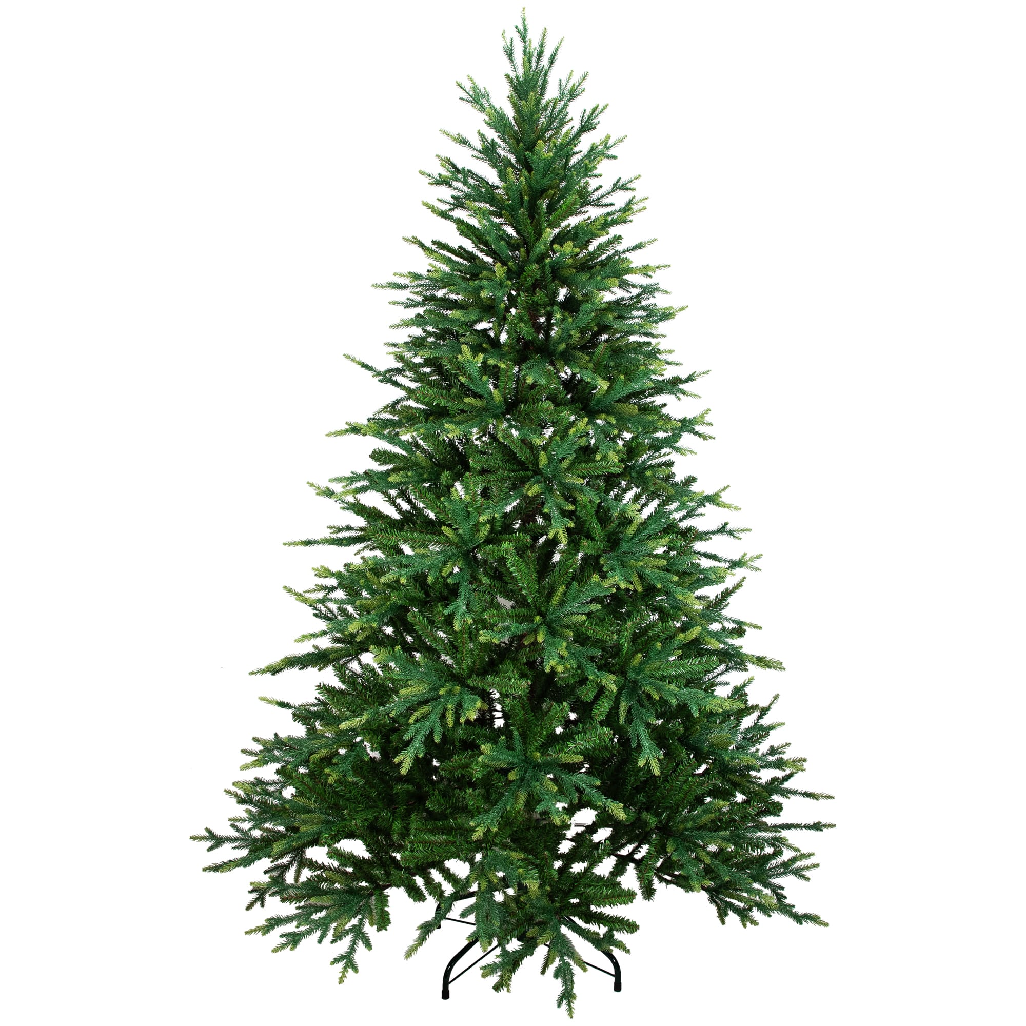 7.5ft. Unlit Real Touch&#x2122; 2-Tone River Deer Pine Full Artificial Christmas Tree