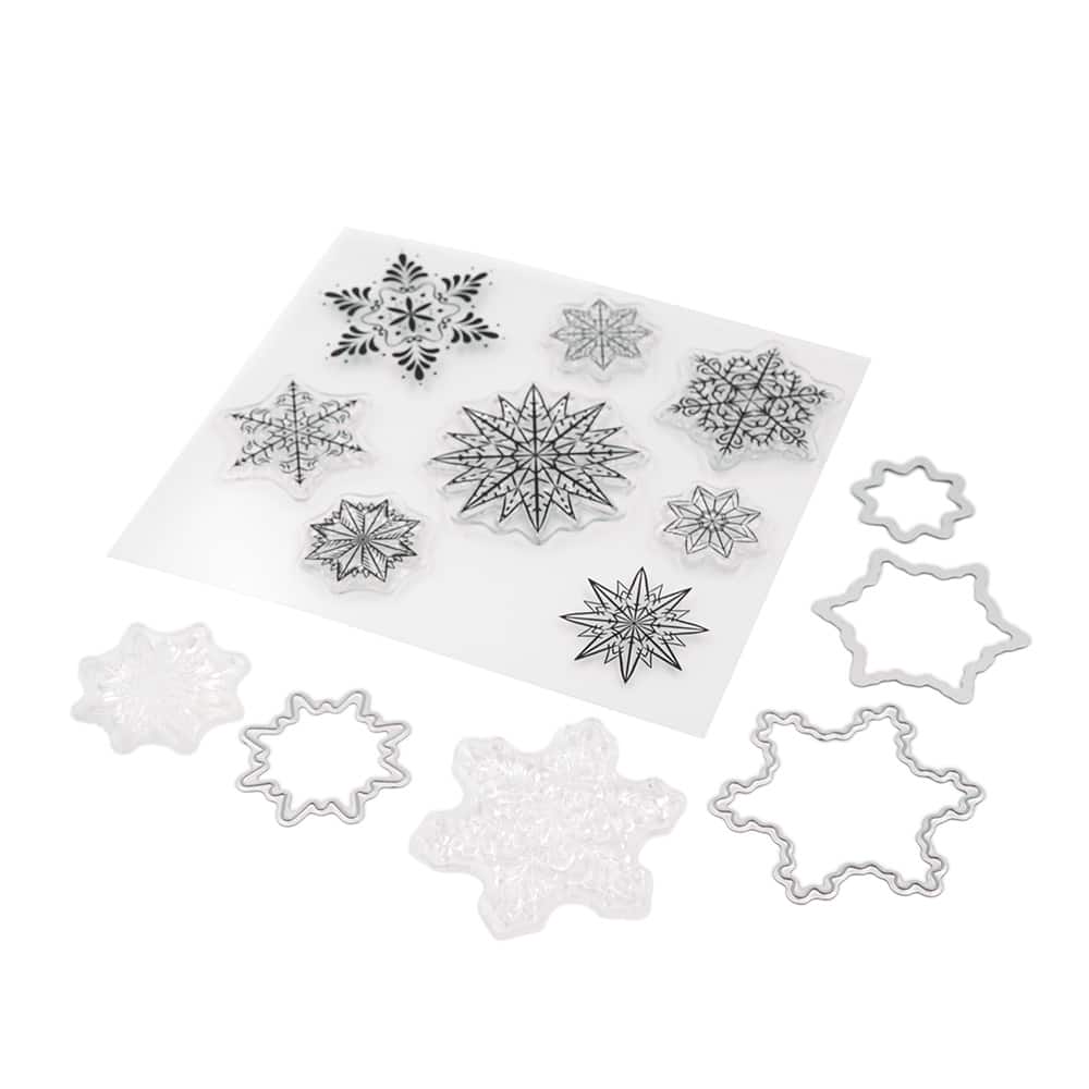 Snowflake Clear Stamp & Die Set by Recollections™