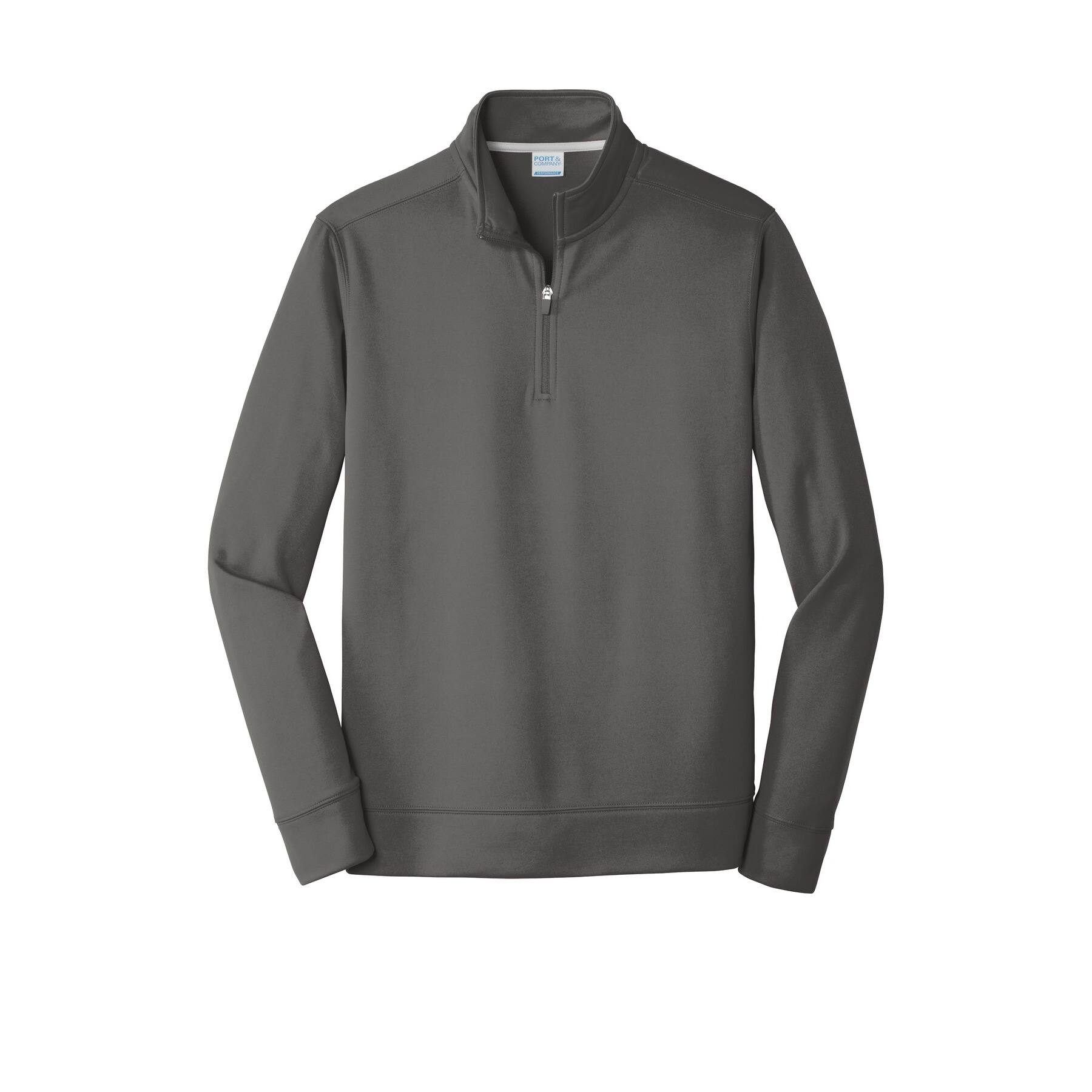 Port & Company® Performance Fleece 1/4-Zip Pullover Sweatshirt