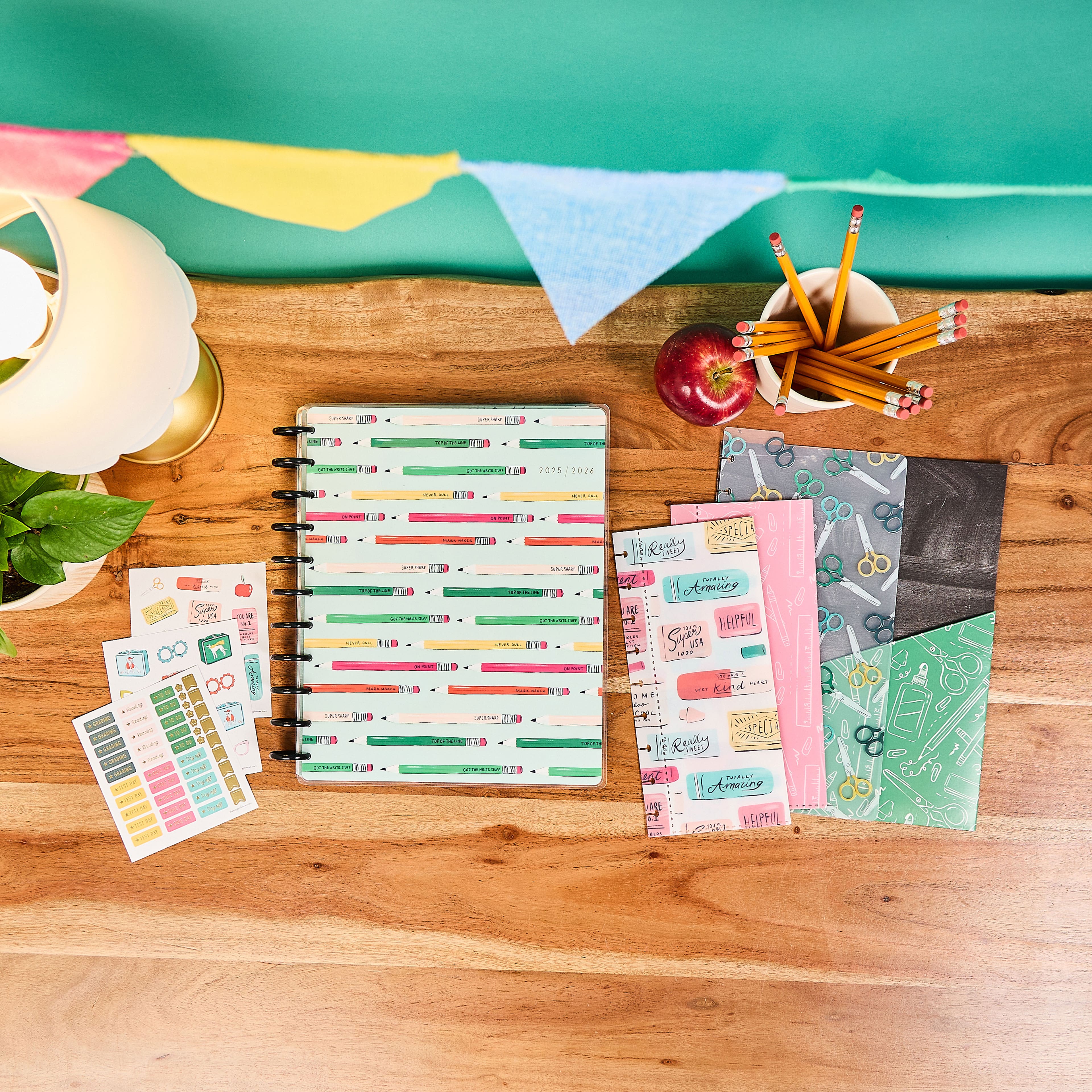 The Big Happy Planner&#xAE; 2025 Pawsitive Teacher 12 Month Planner Box Kit