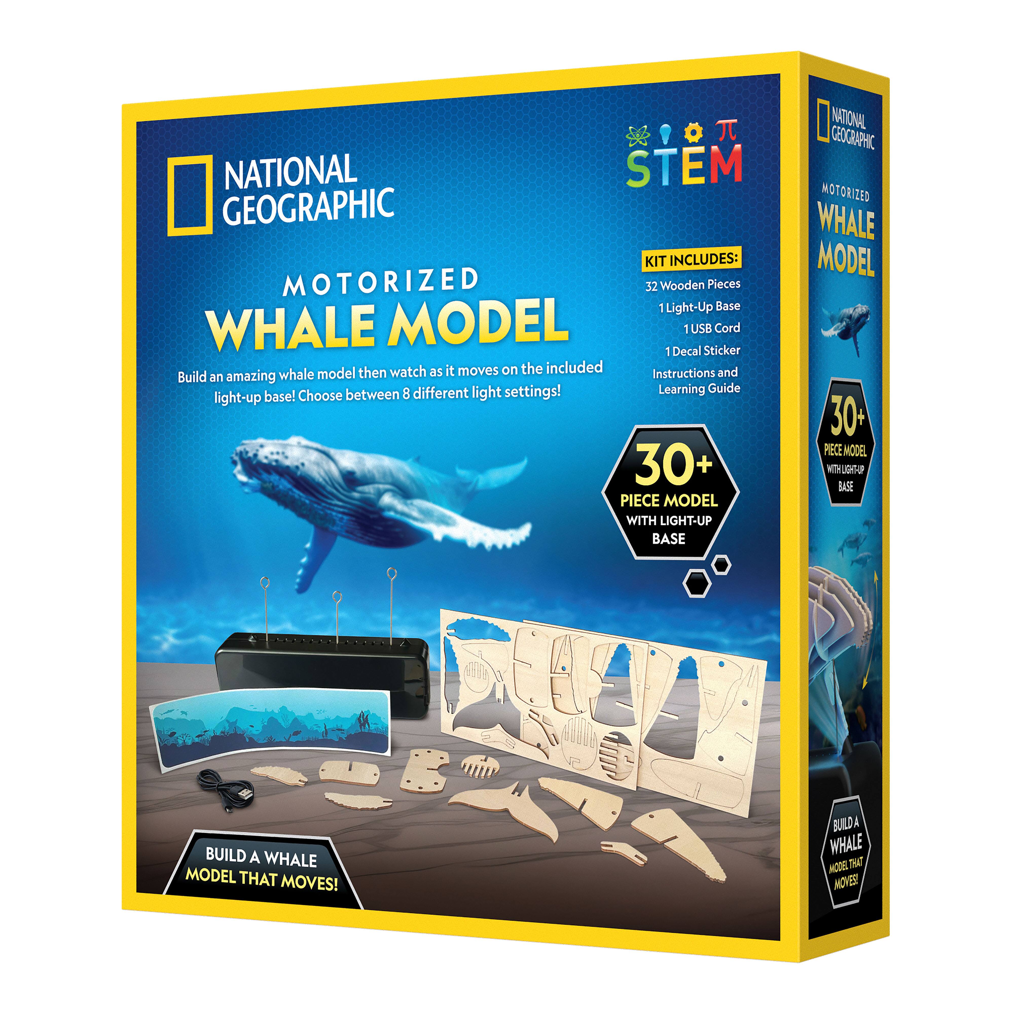 National Geographic™ Motorized Whale Model