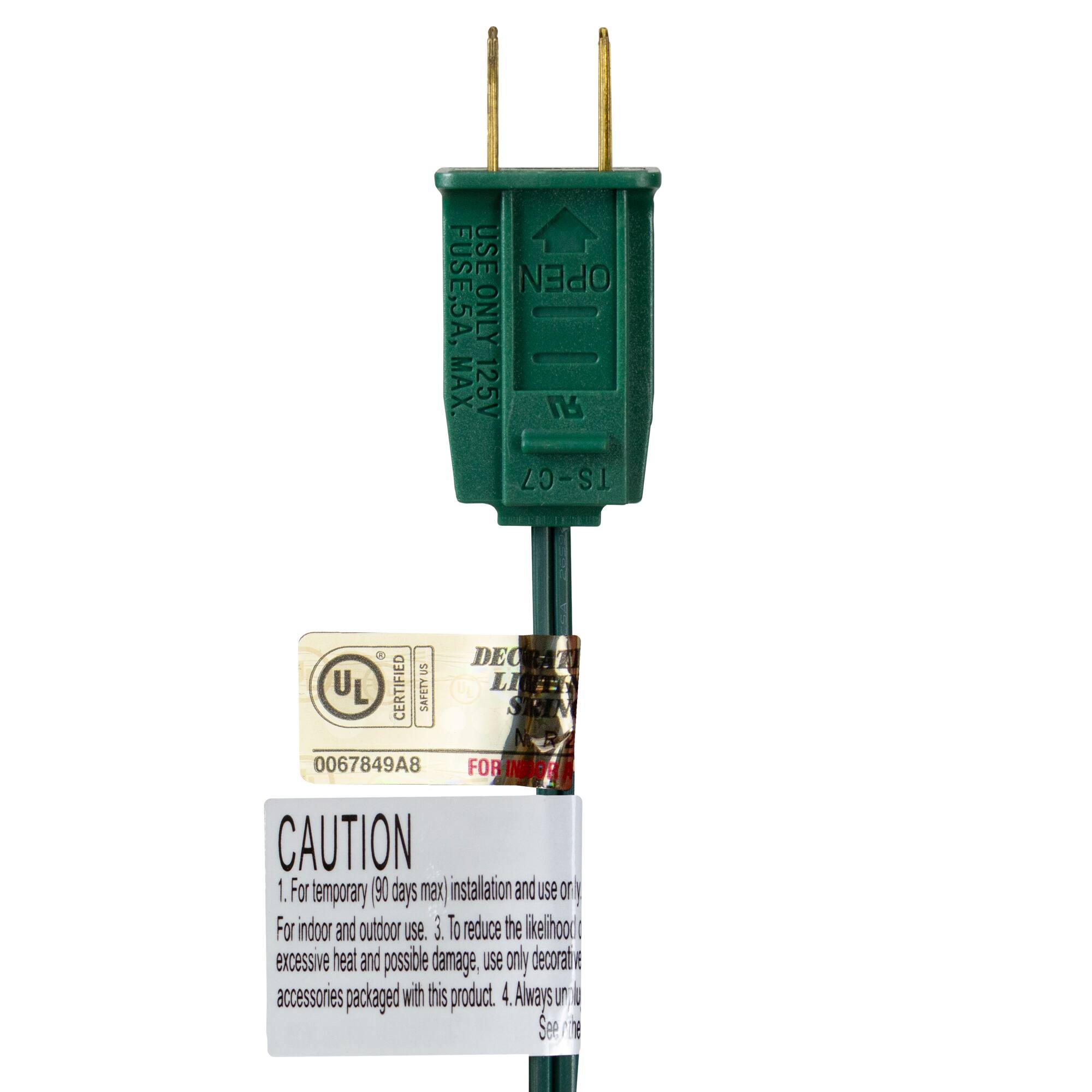 10ct. Clear Transparent Edison Patio Light Set