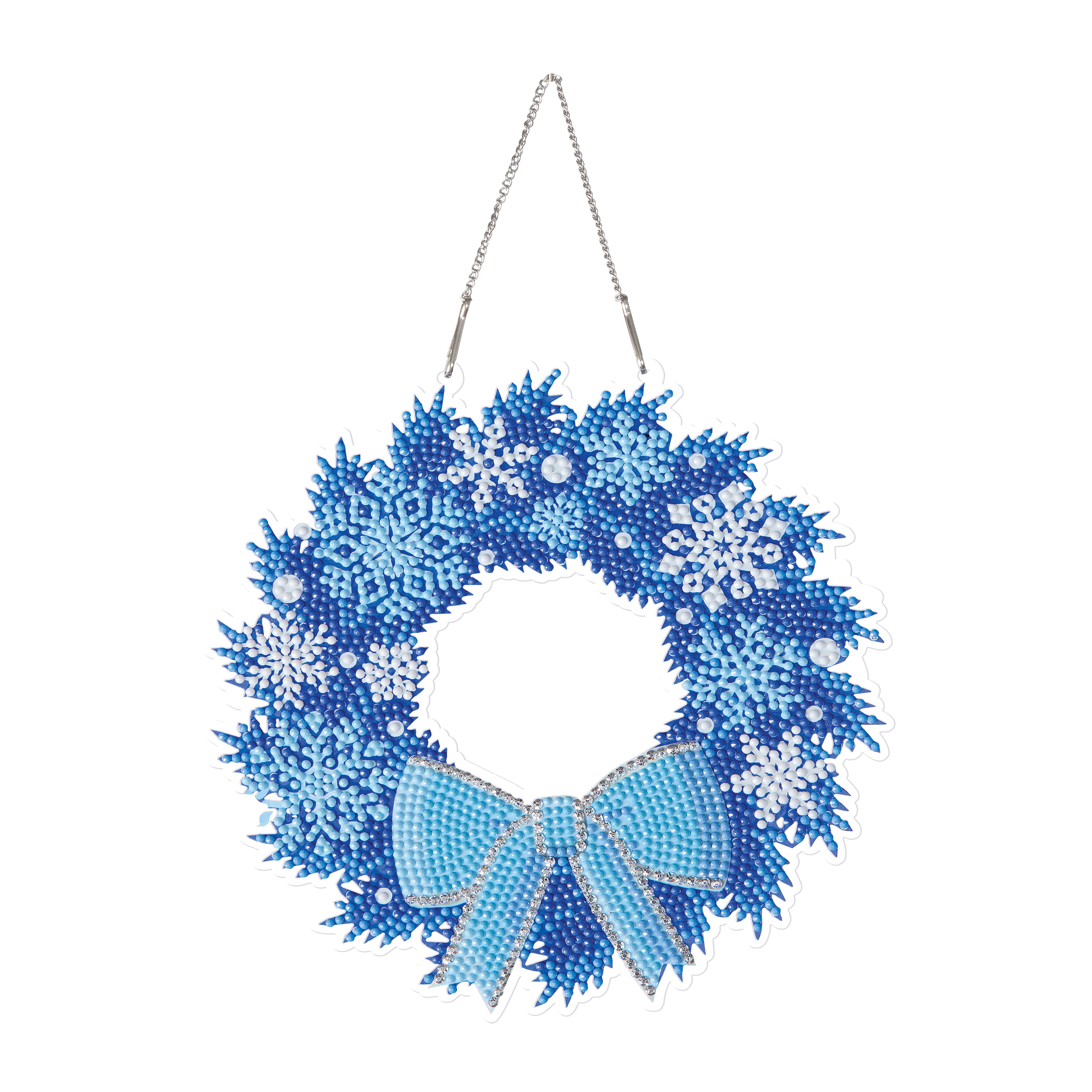 8" Snowflake Wreath Diamond Art Kit by Make Market®