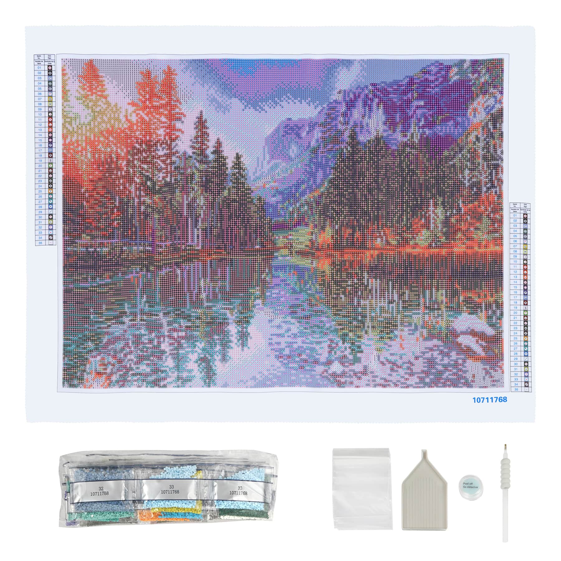 Paint By Number Kits For Adults Diy Landscape Mountain Lake - Temu