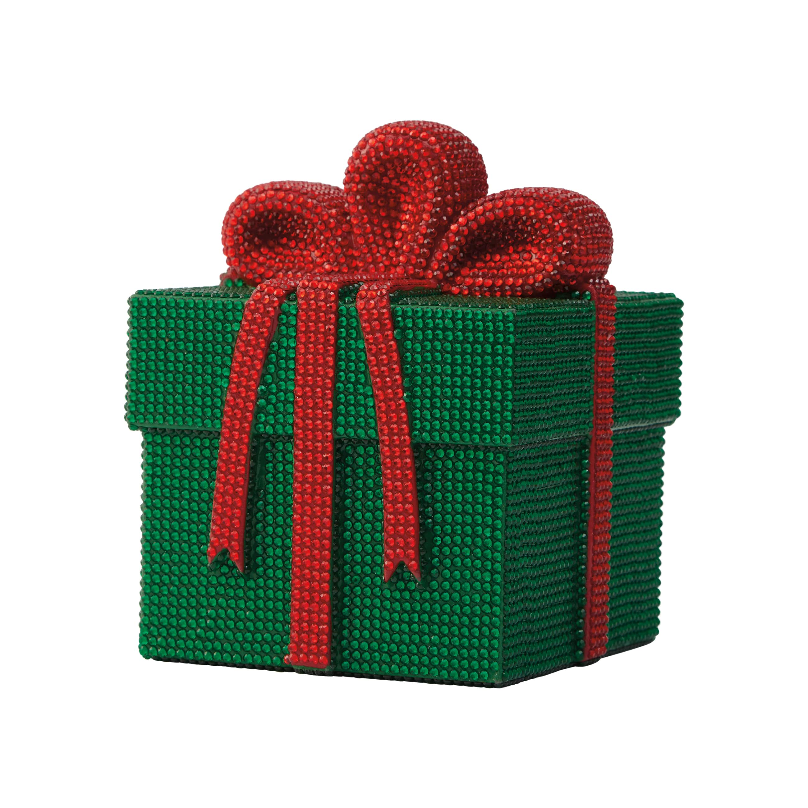 5.5&#x22; Red &#x26; Green Gift Box LED 3D Diamond Art Kit by Make Market&#xAE;