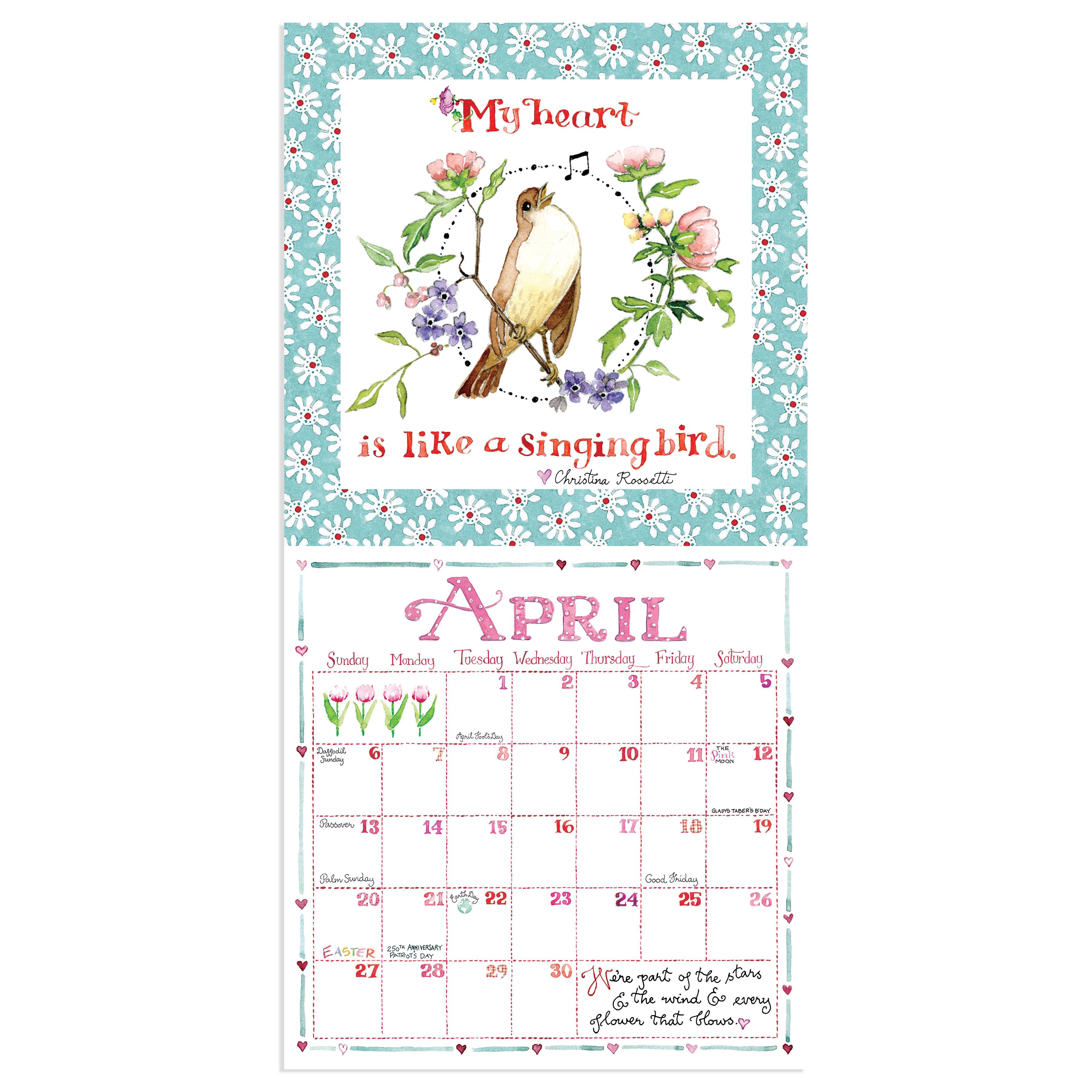 TF Publishing 2025 Susan Branch Mini Calendar