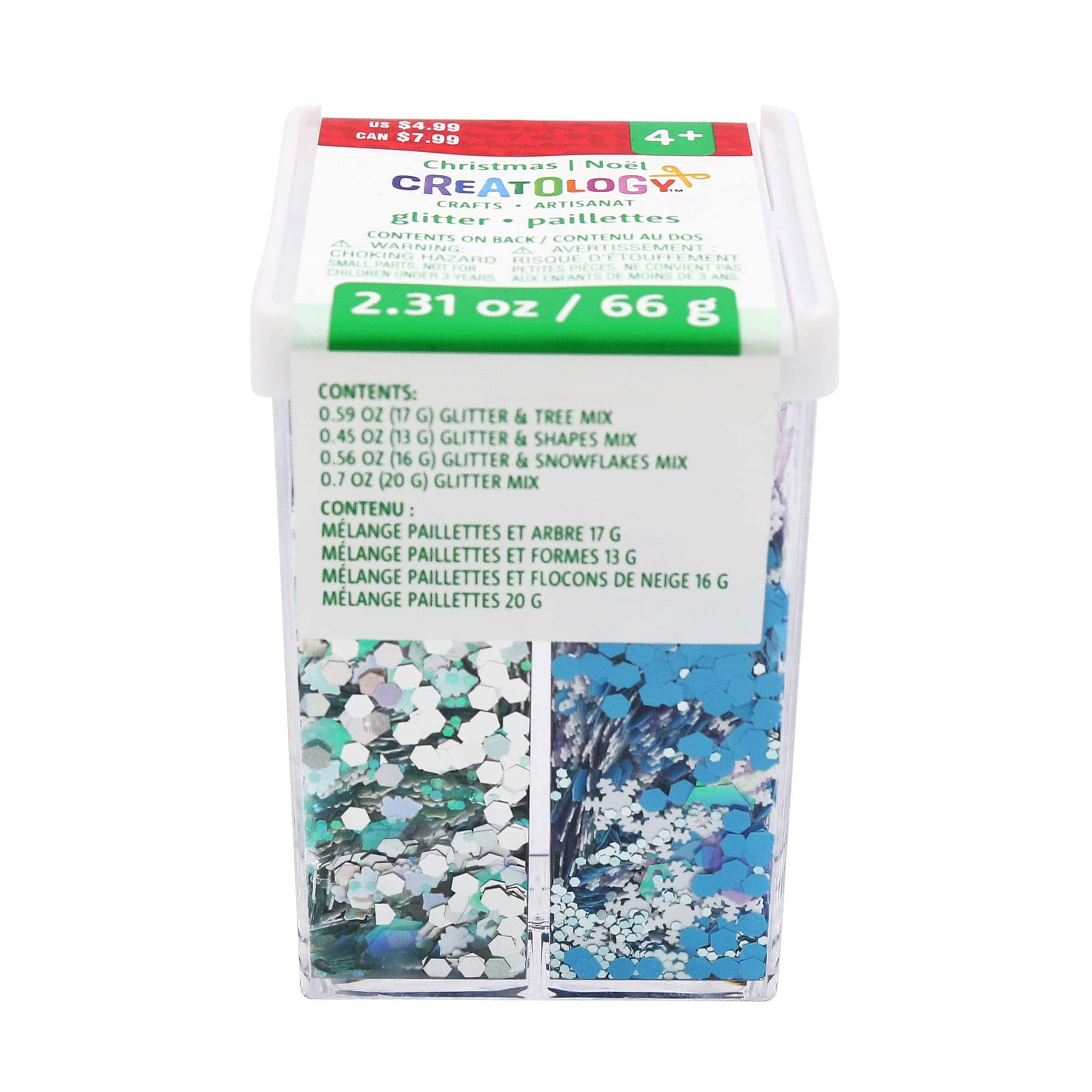 Winter Fun Glitter Stacker by Creatology&#x2122;