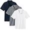 Galaxy by Harvic Boys Moisture Wicking Short Sleeve Polo Shirt 3 Pack