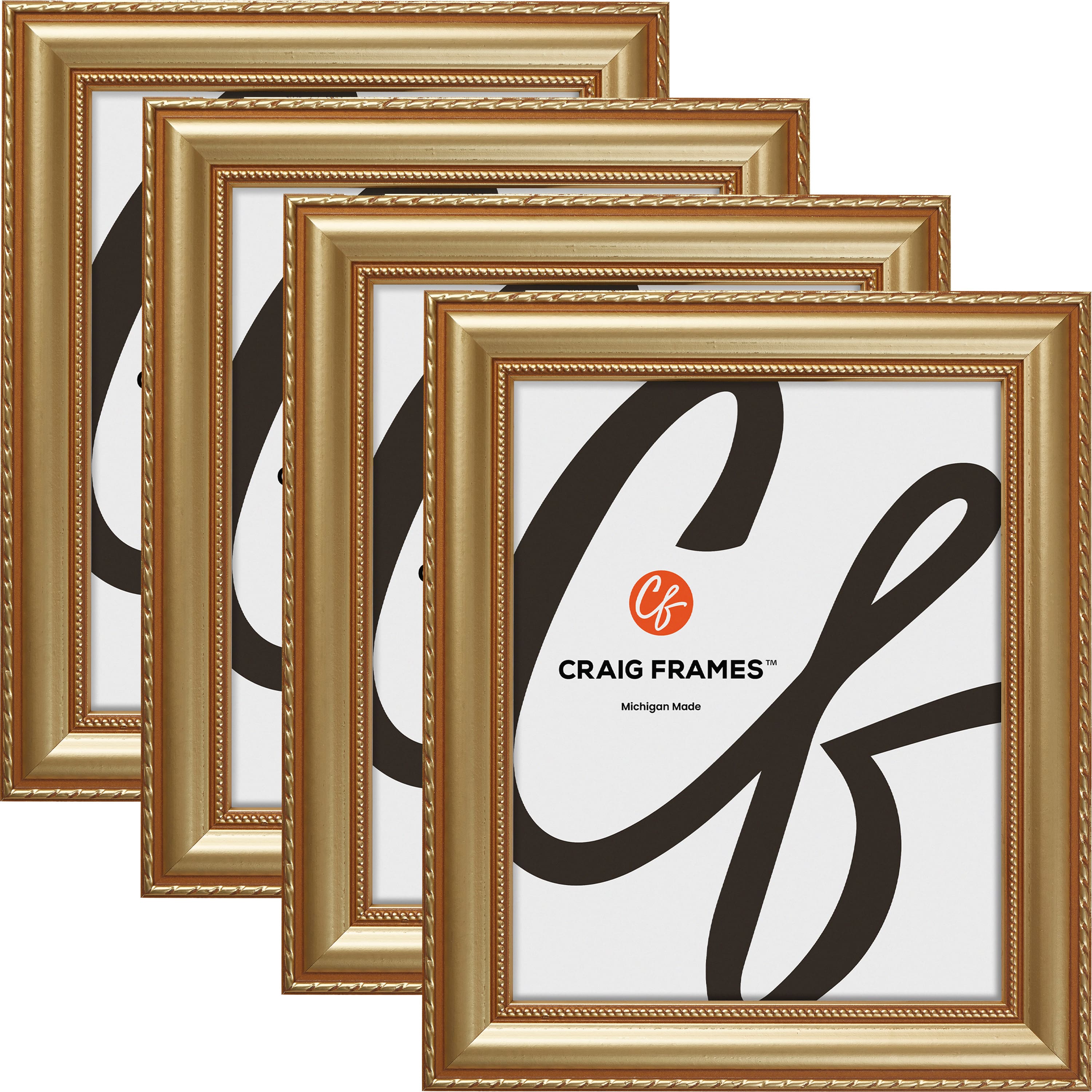 4 Pack: Craig Frames Victoria Gold Picture Frame