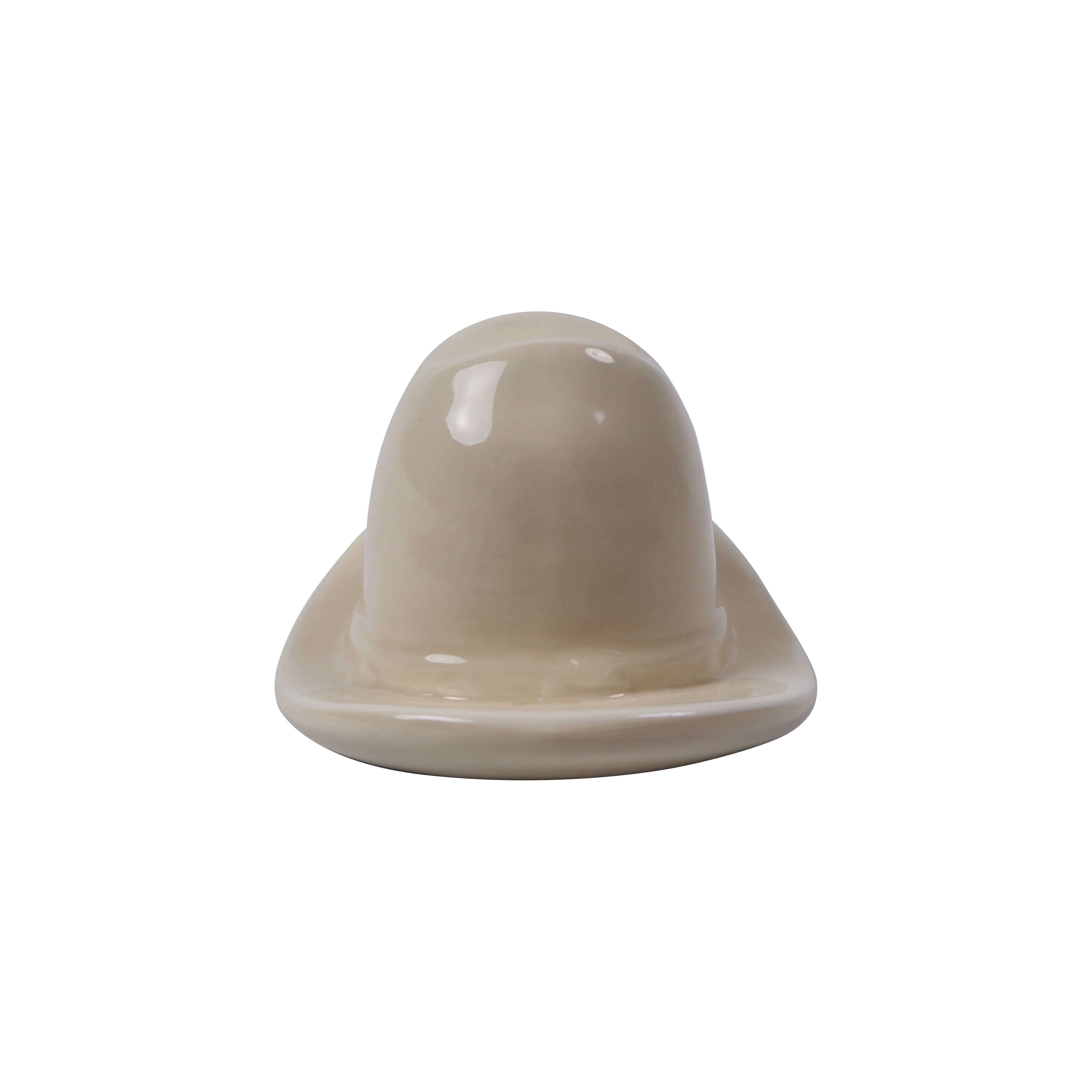 Assorted 4&#x22; Ceramic Hat Tabletop D&#xE9;cor by Ashland&#xAE;, 1pc.