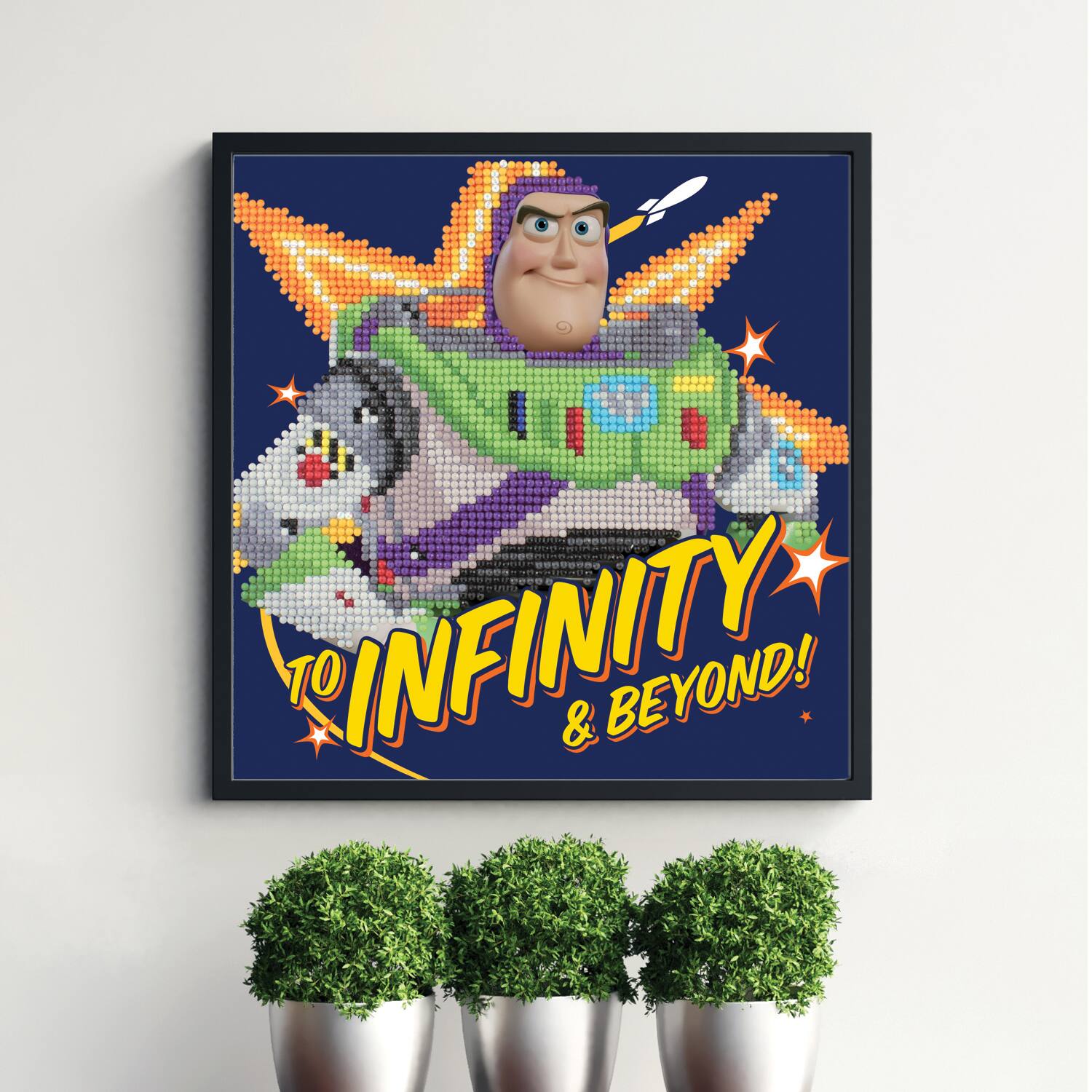 Camelot&#xAE; Dots Toy Story Buzz To Infinity &#x26; Beyond Diamond Painting Kit