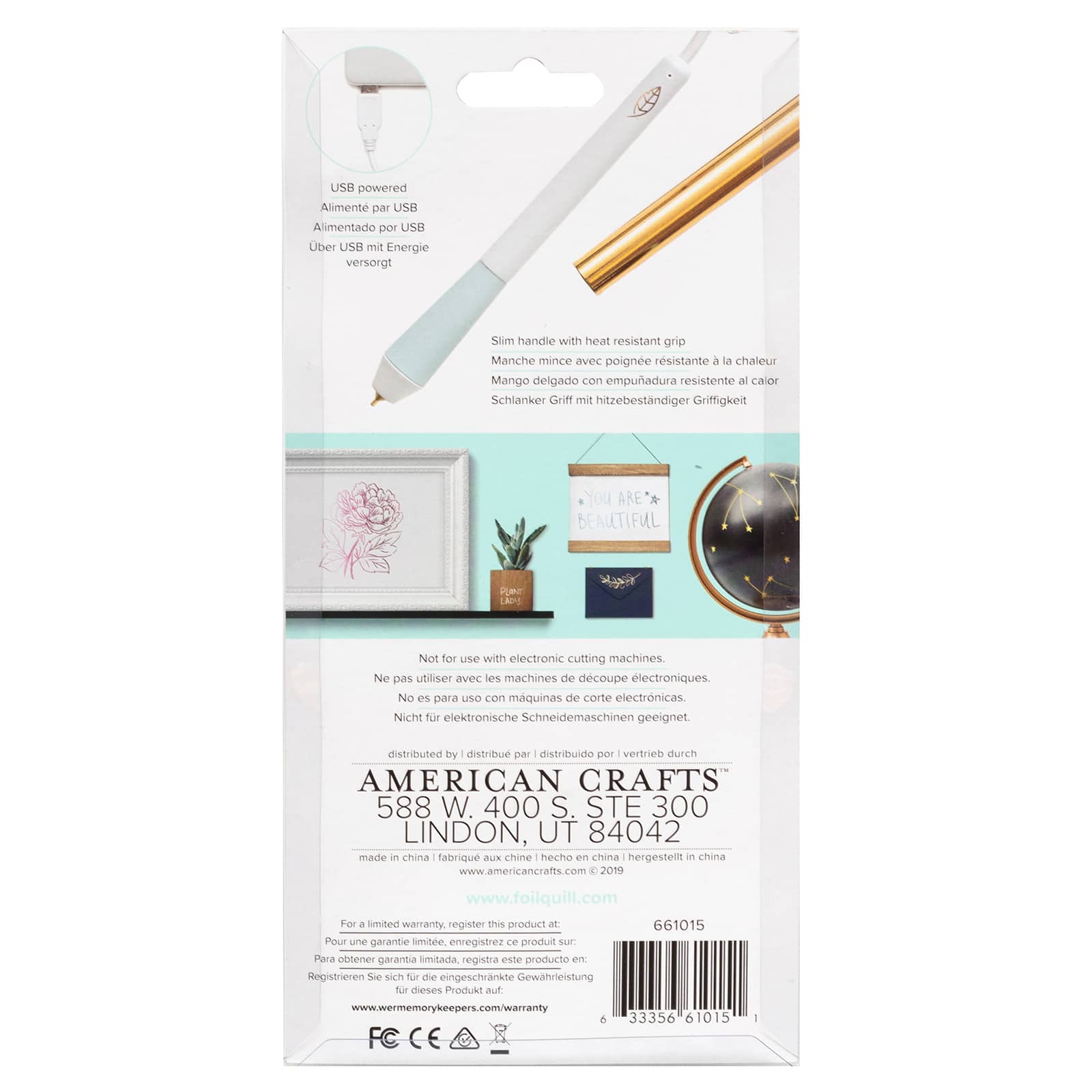 Blue American Crafts 30 Piece We R Memory Keepers Heatwave Pen Foil 4 x 6 