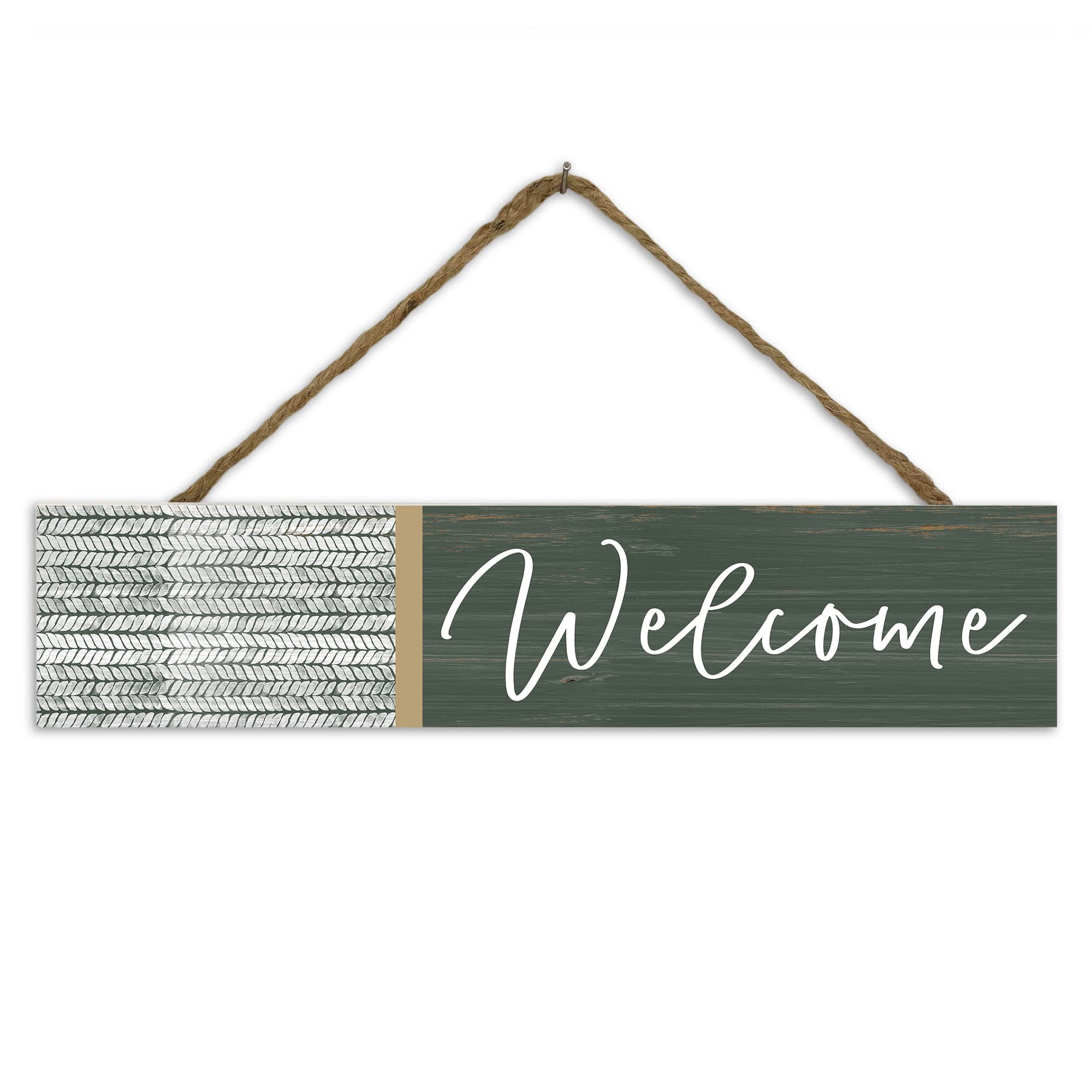 17&#x22; Welcome Outdoor/Indoor Hanging Sign