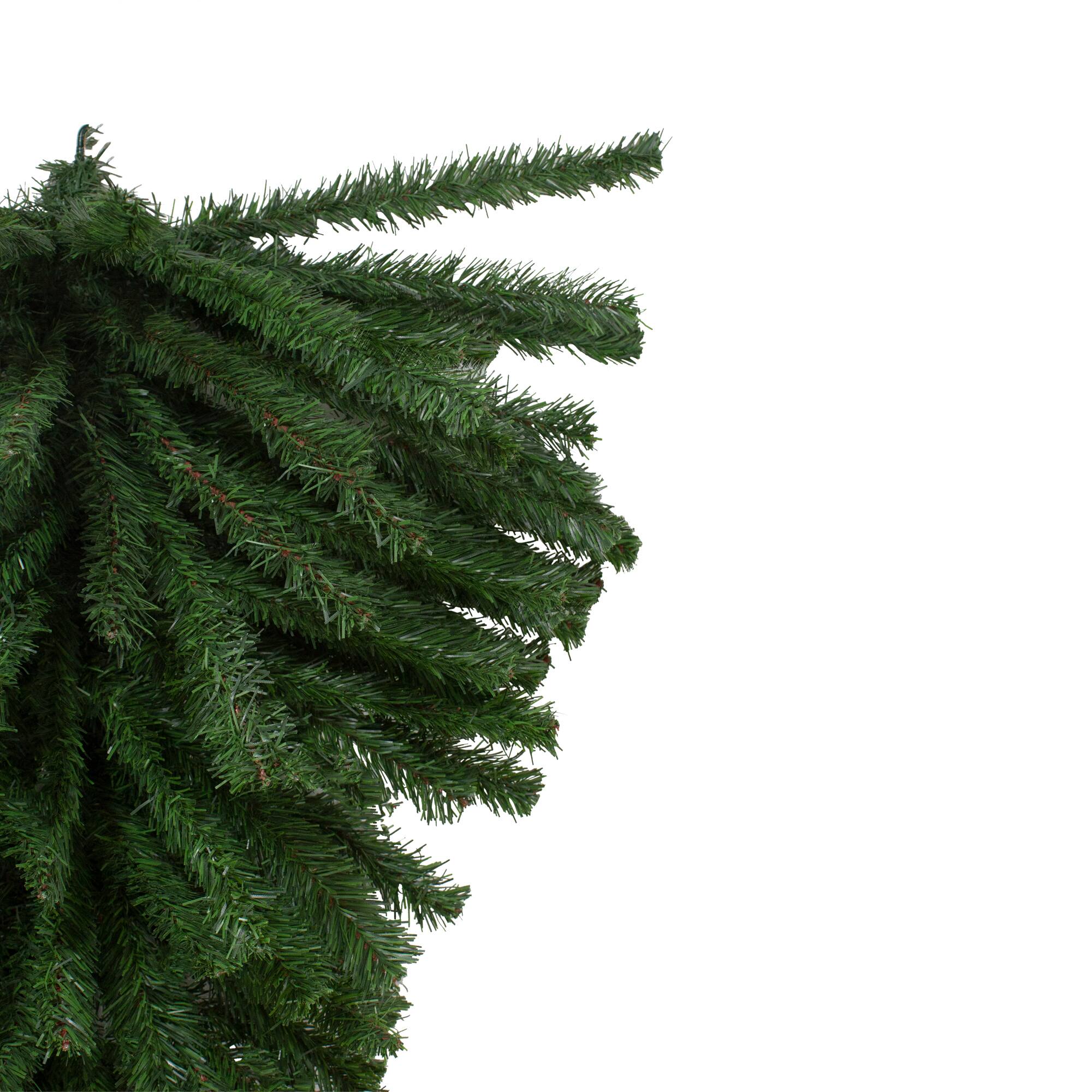 48&#x22; Unlit Canadian Pine Christmas Teardrop Swag