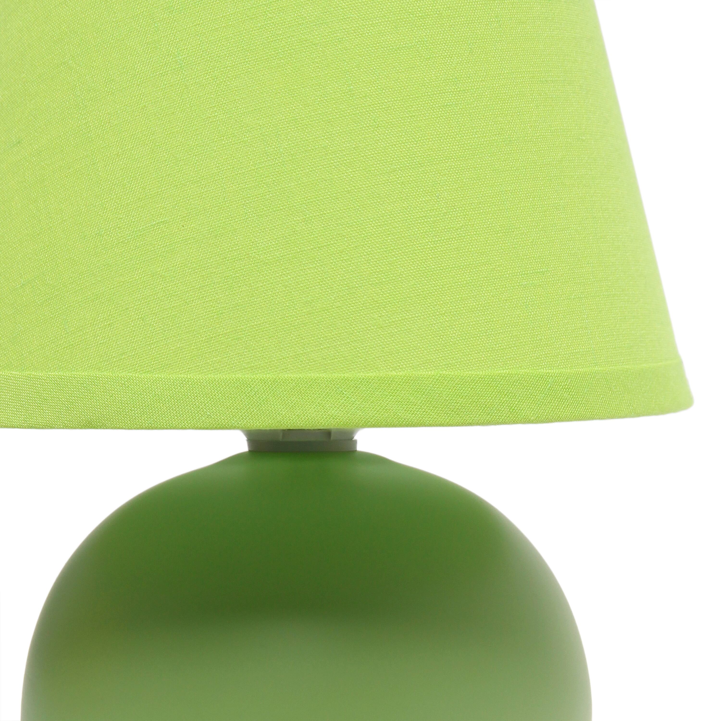 Creekwood Home Nauru 8.5&#x22; Ceramic Orb Base Table Lamp