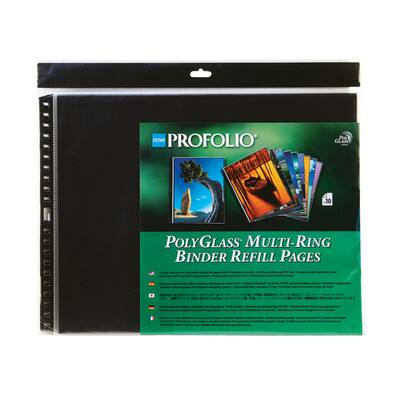 Itoya® PolyGlass® Multi-Ring Binder Refill Pages | Michaels