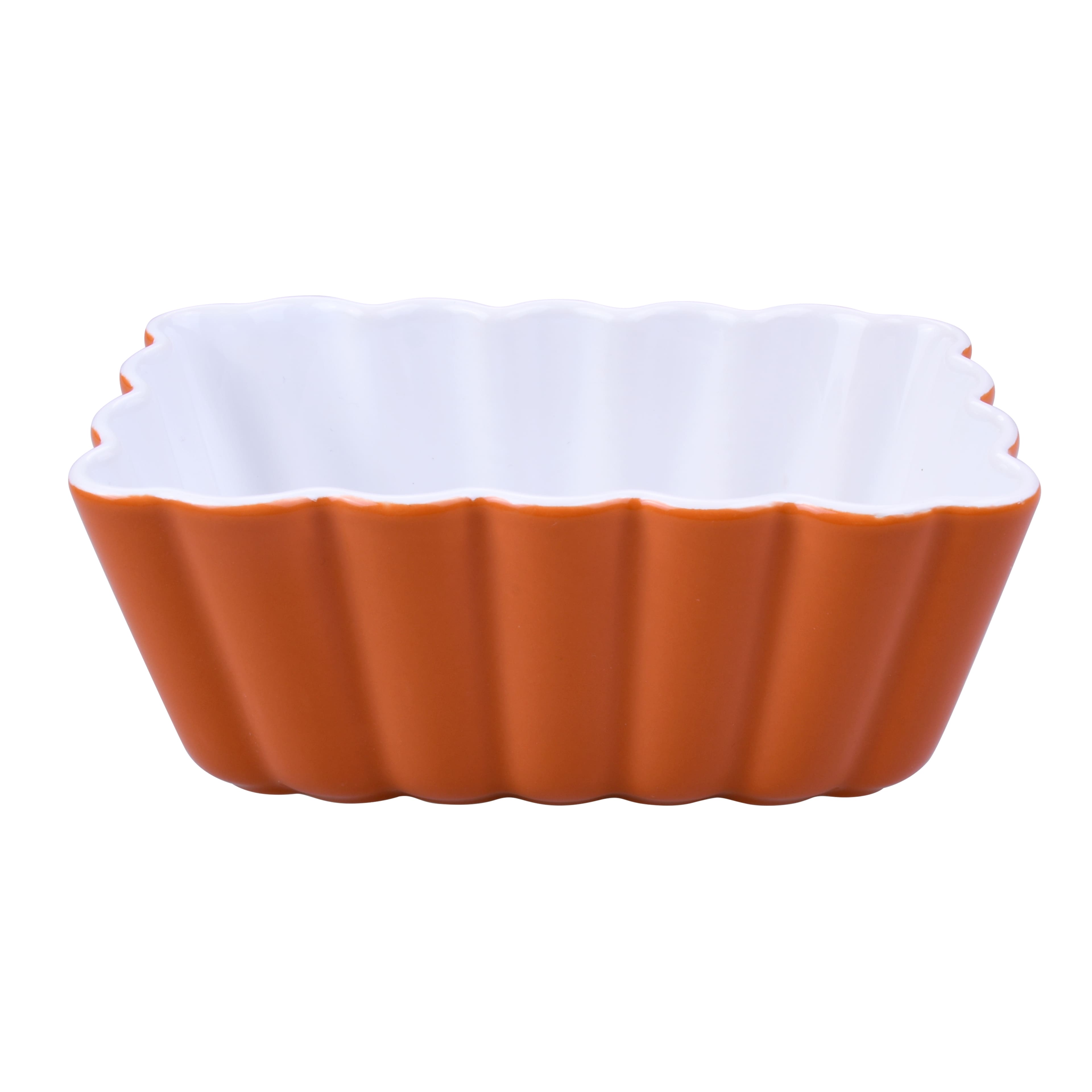 Ruffled Ceramic Mini Loaf Pan by Celebrate It&#xAE;