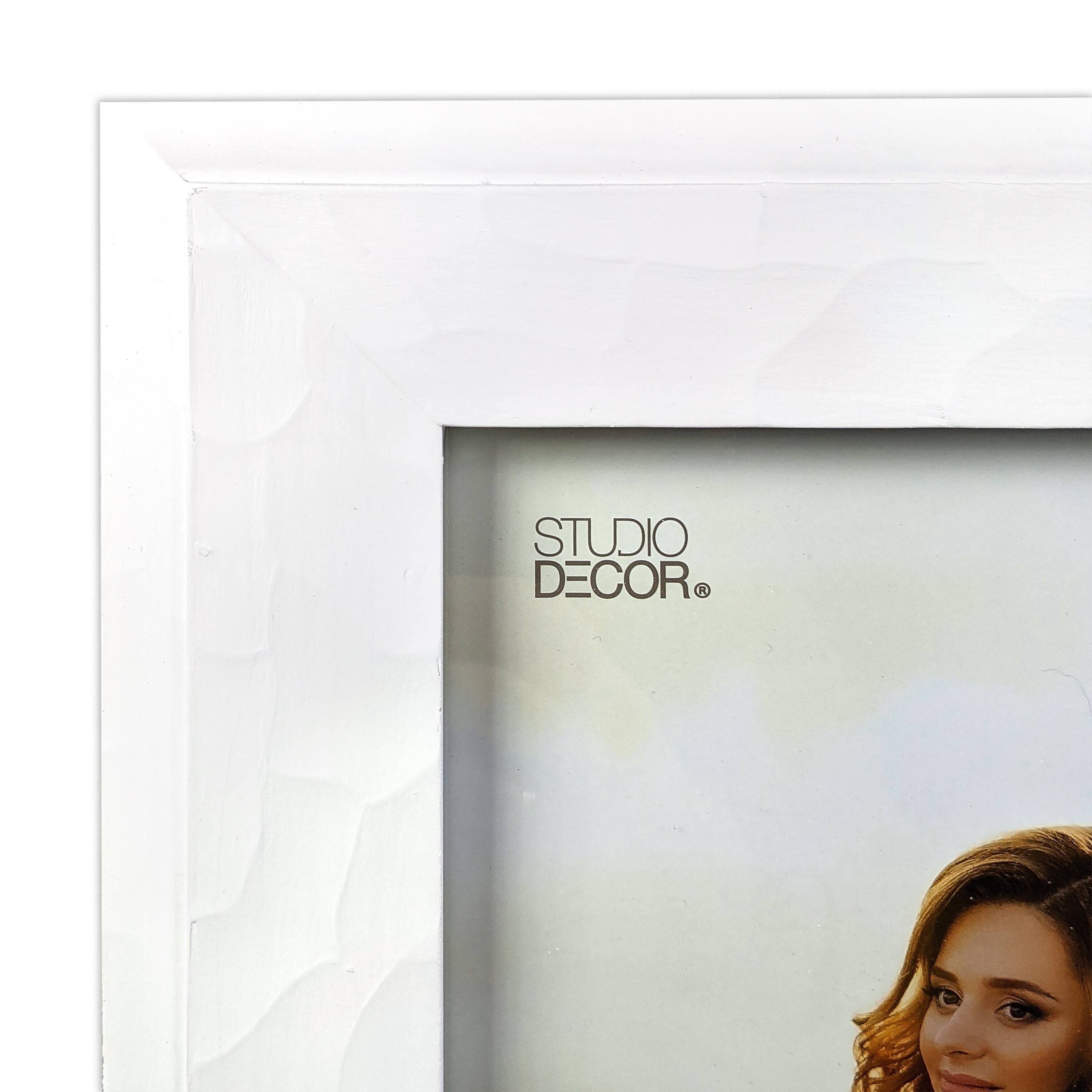 6 Pack: White Hammered Frame, Home by Studio Décor®