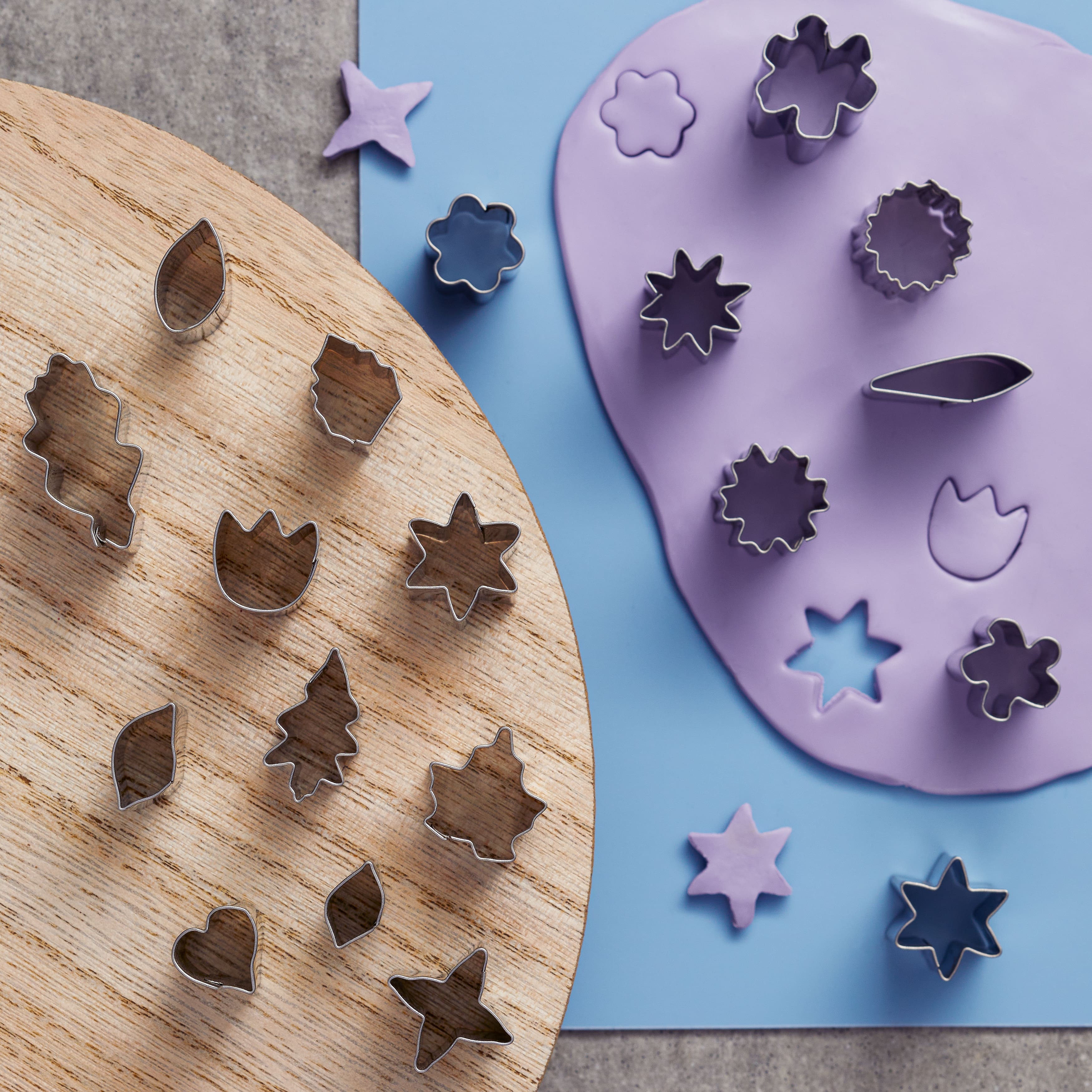 6 Packs: 19 ct. (114 total) Nature Premium Clay Cutters by Craft Smart®