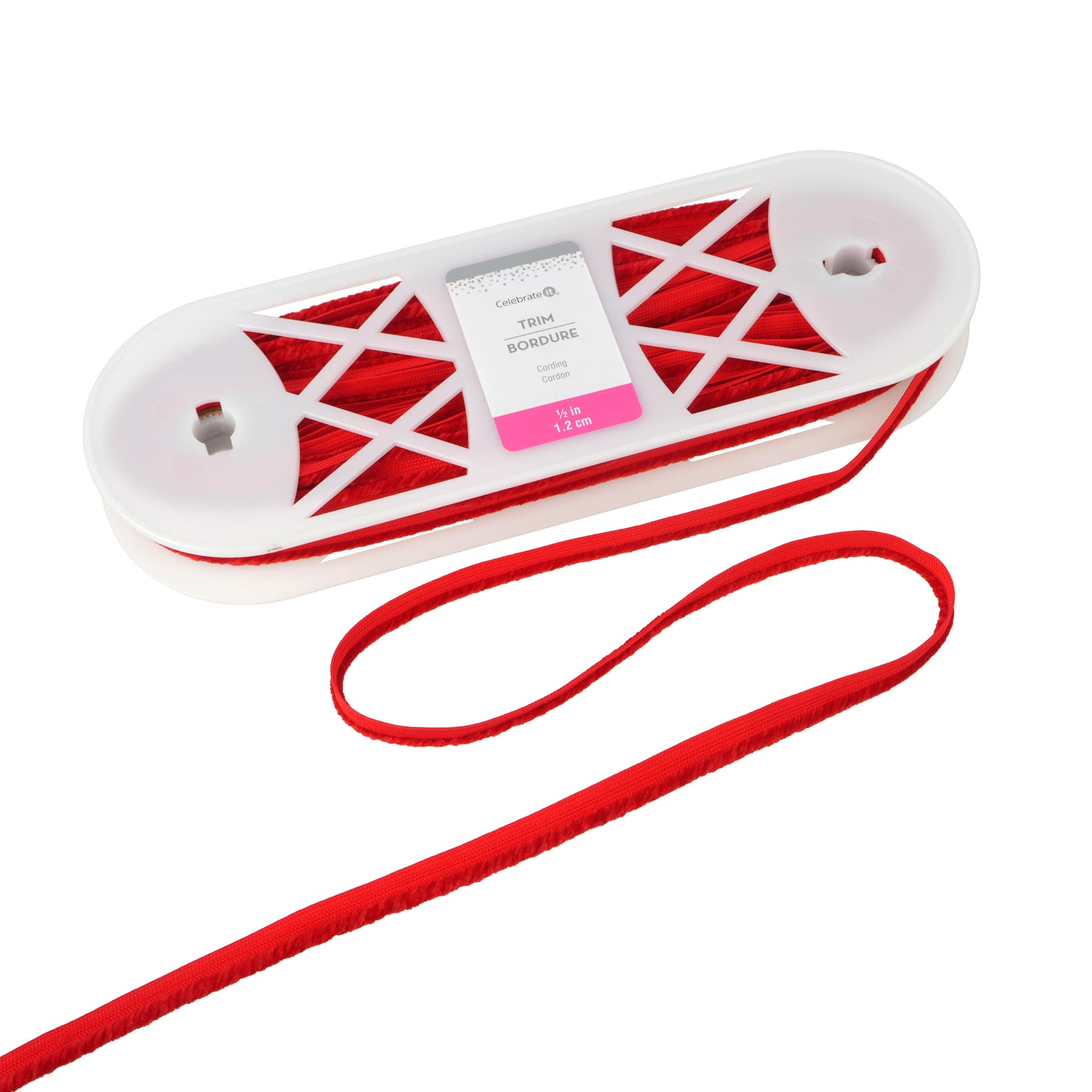 1/2&#x22; Velvet Edge Cording Trim by Celebrate It&#xAE;