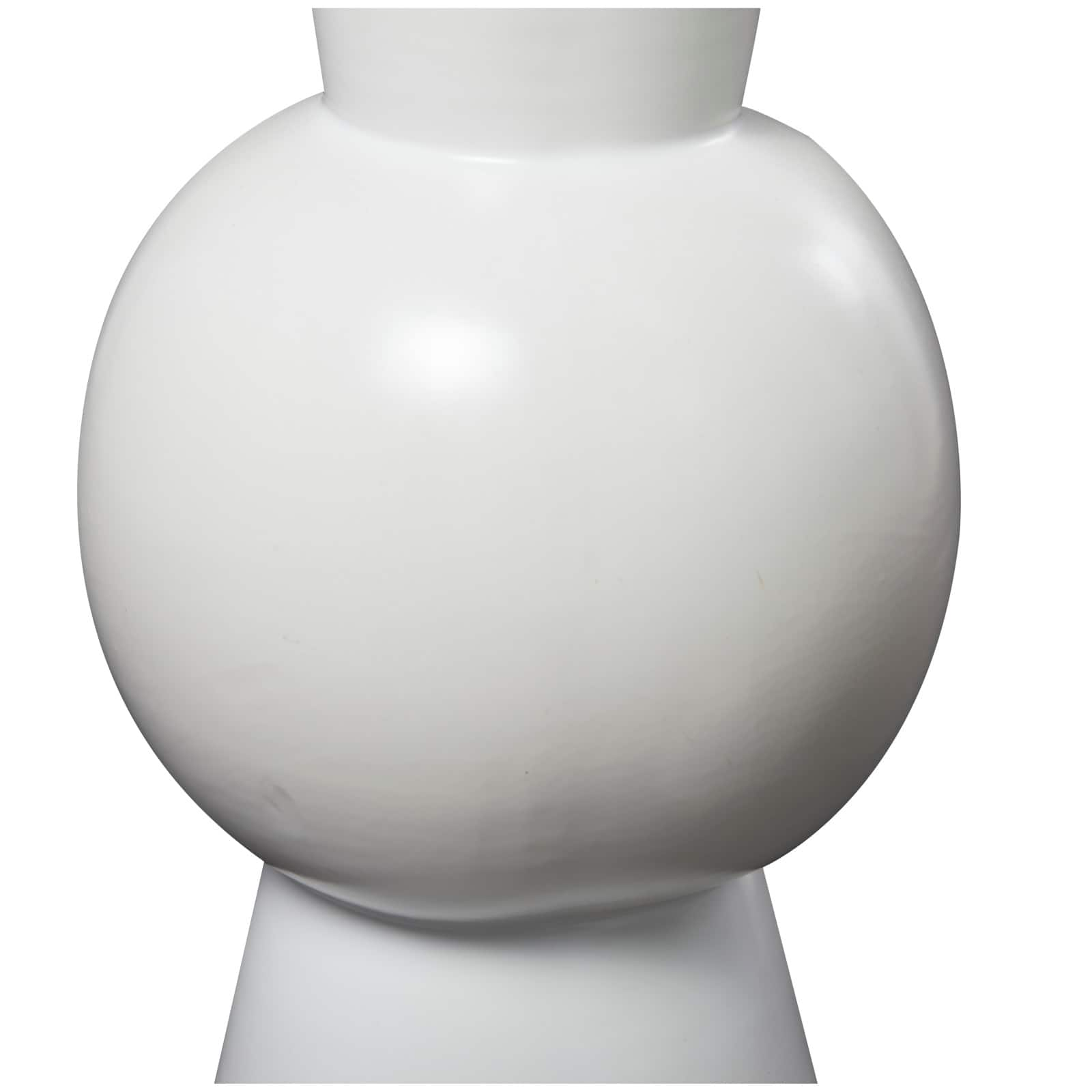 Ceramic Fluted Round Abstract Vase Set