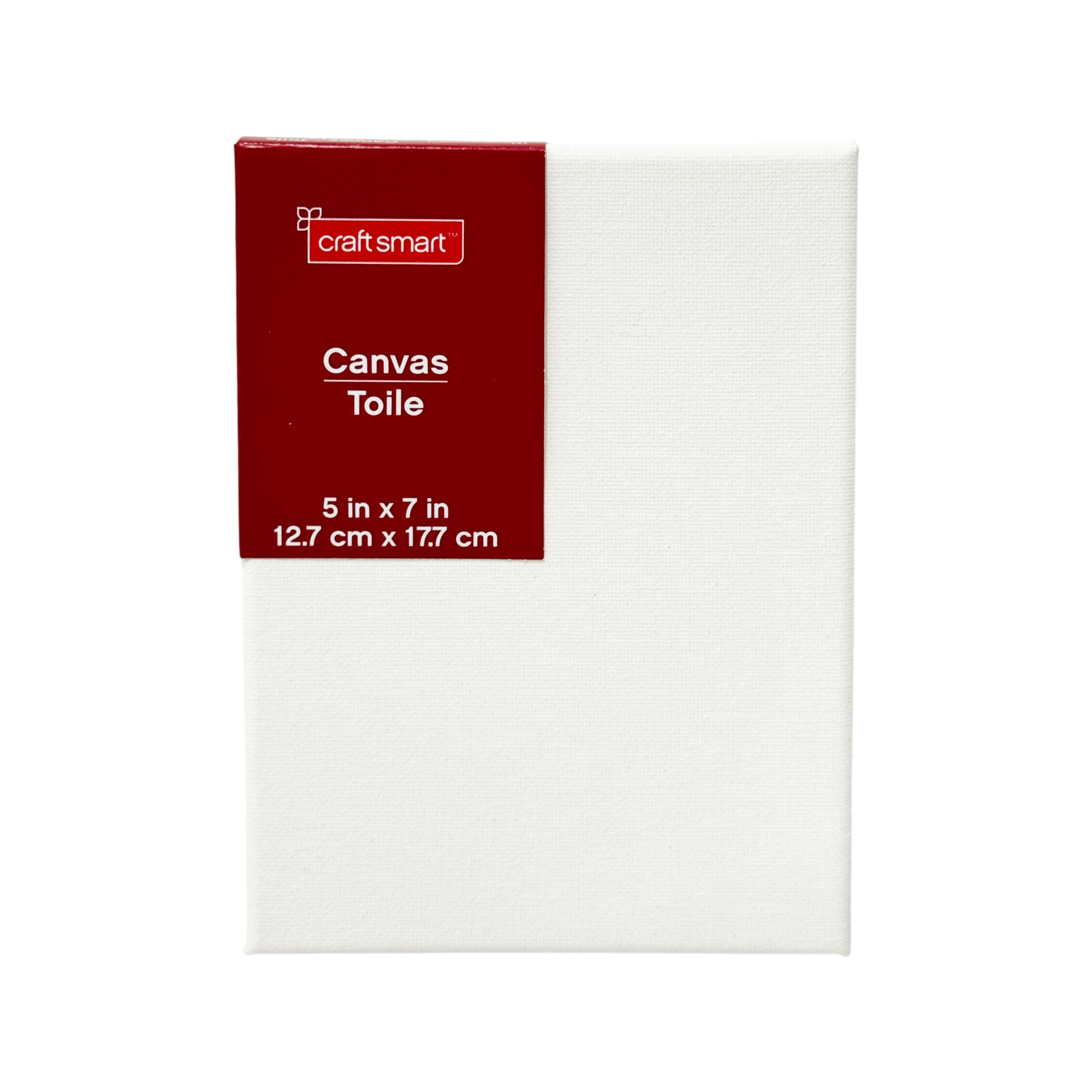 White Cotton Duck Canvas by Craft Smart&#x2122;