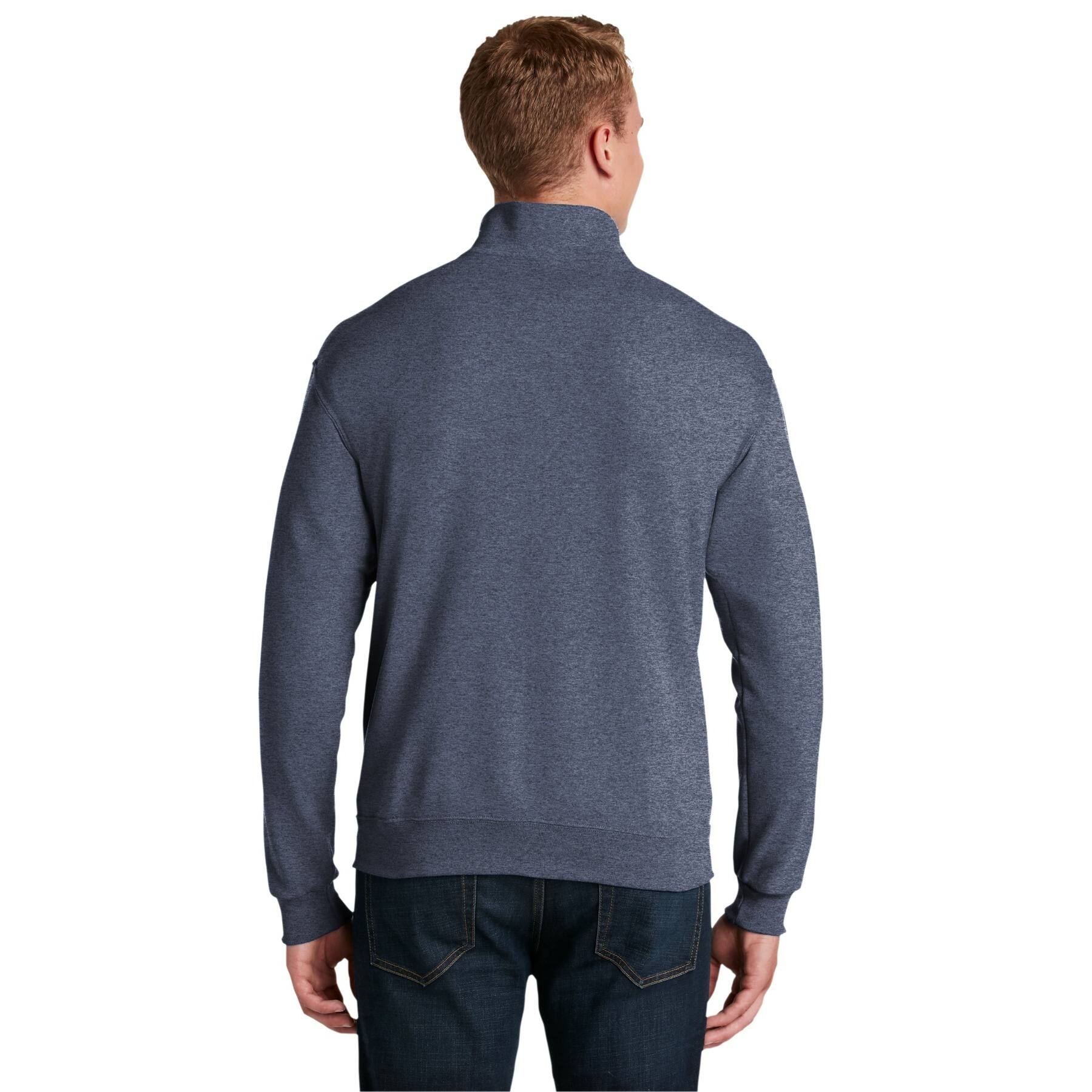 JERZEES® NuBlend® 1/4-Zip Cadet Collar Sweatshirt