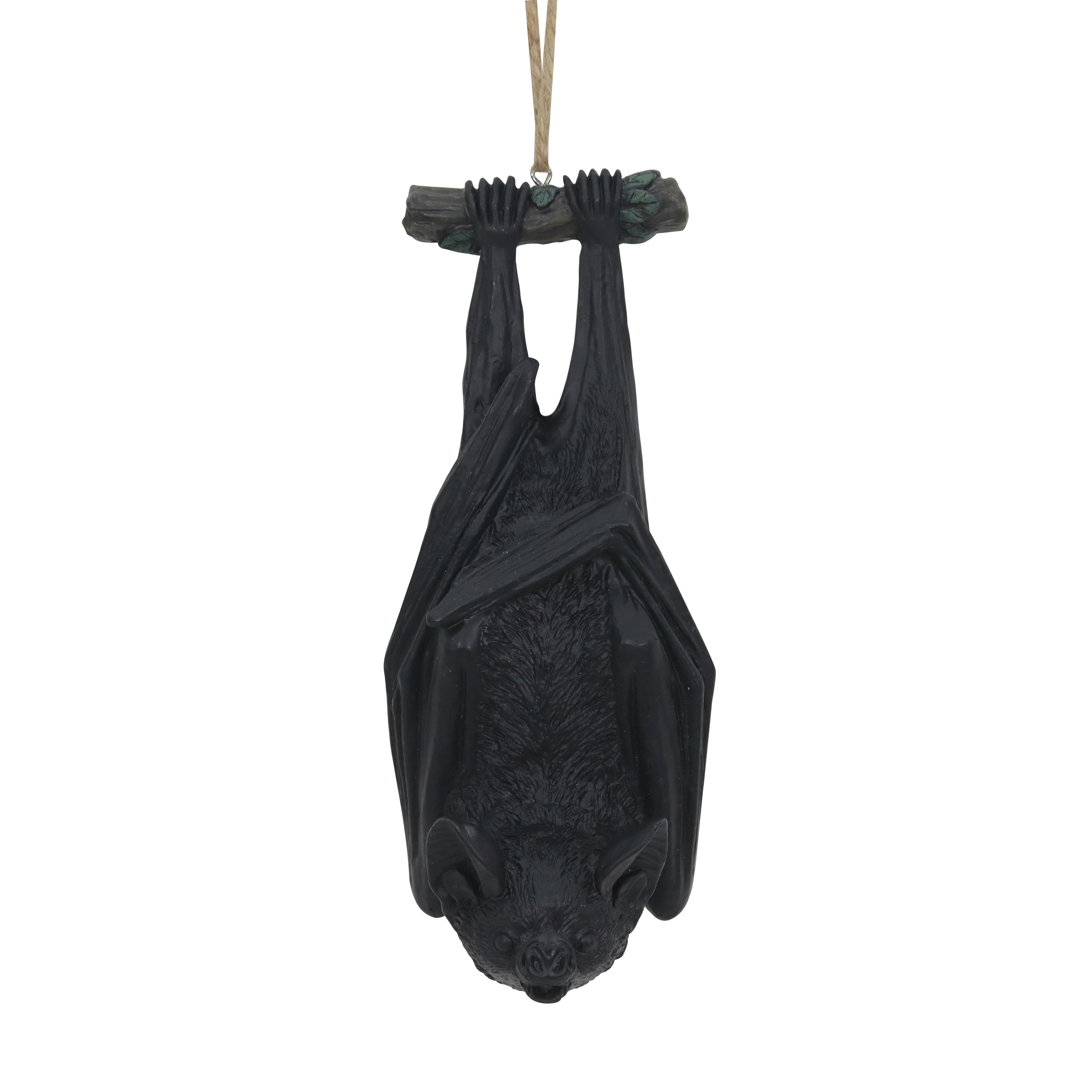 8&#x22; Black Hanging Bat with Wings Closed by Ashland&#xAE;