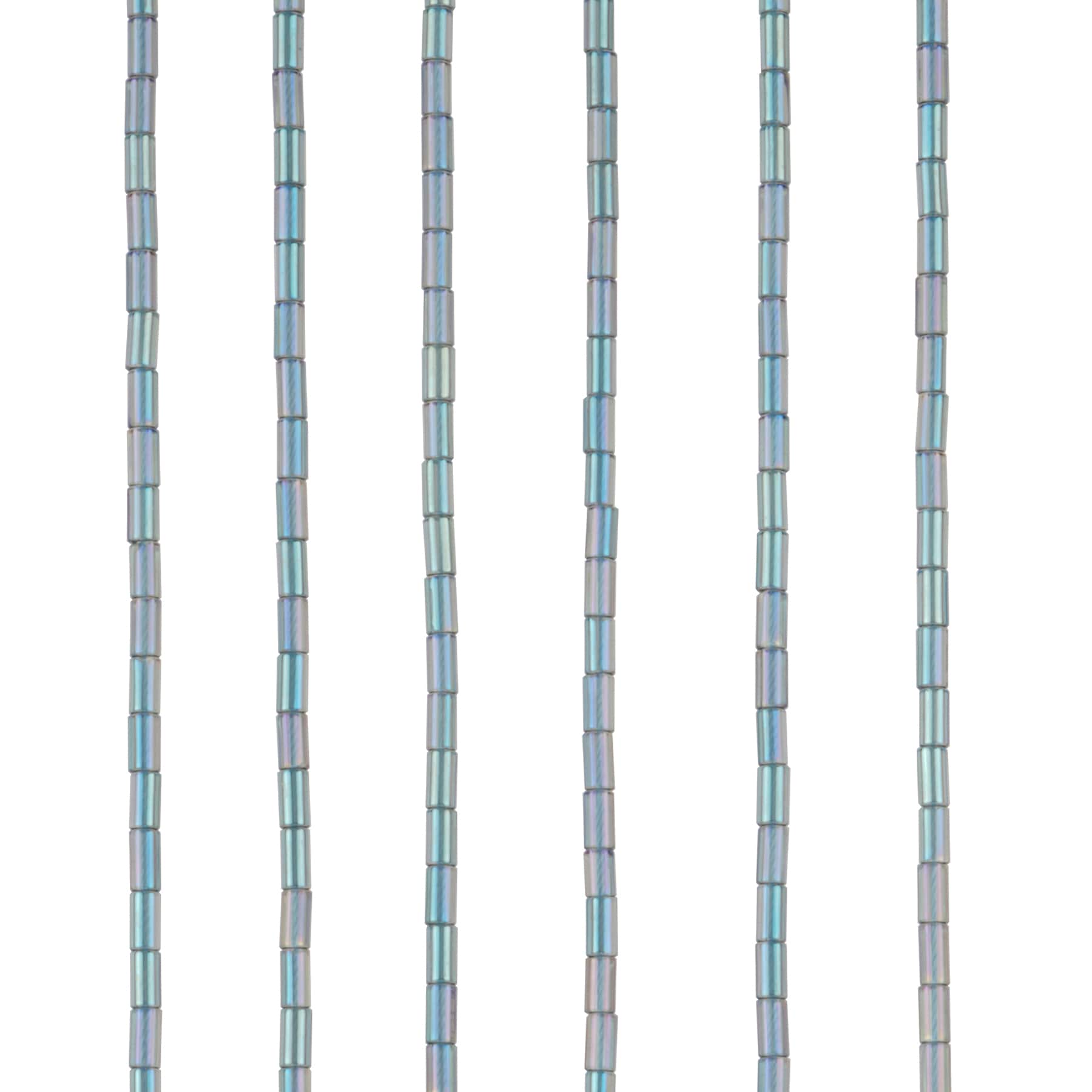 12 Pack: Glass Tube Beads, 4mm by Bead Landing™