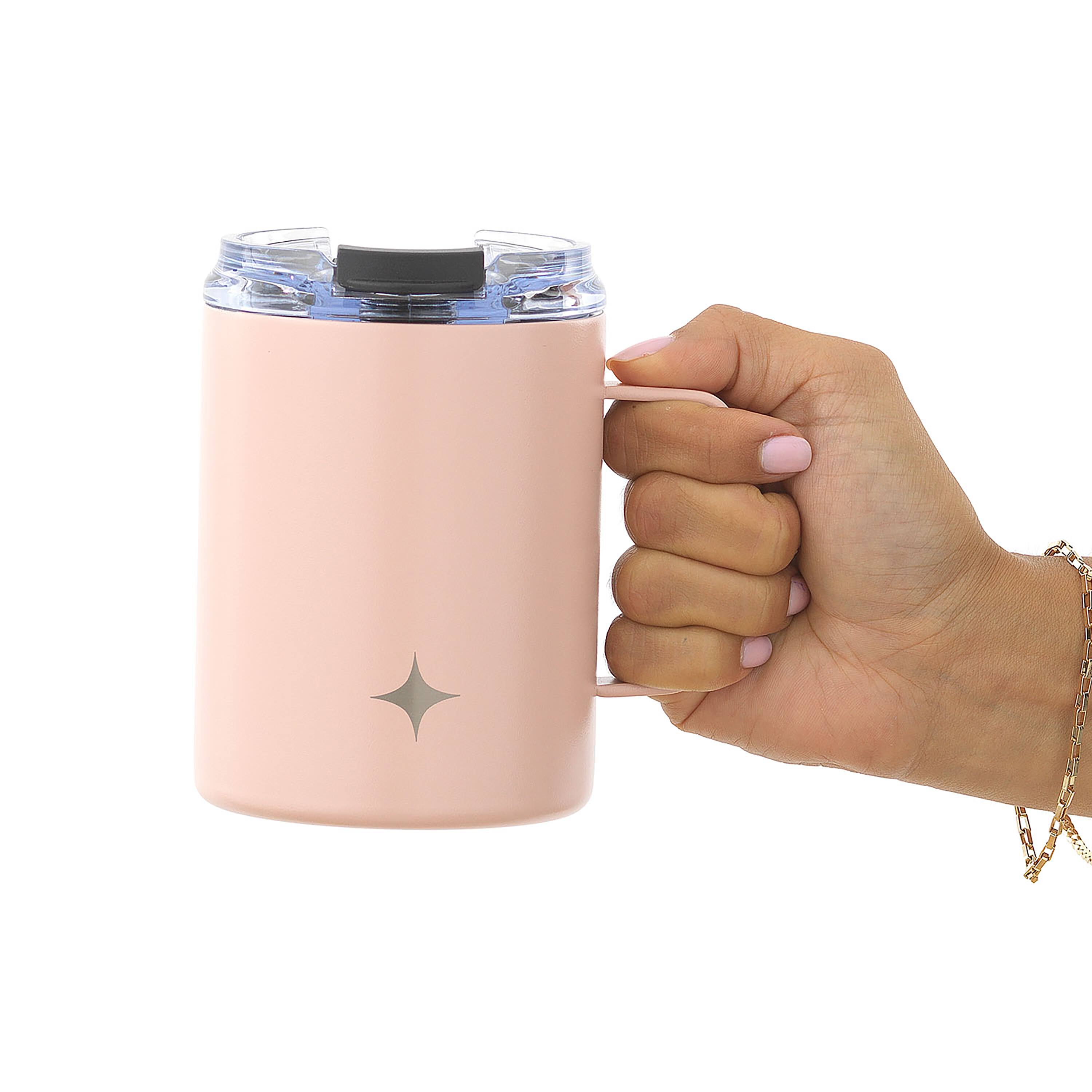 JoyJolt&#xAE; 12oz. Vacuum Insulated Tumbler With Lid &#x26; Handle