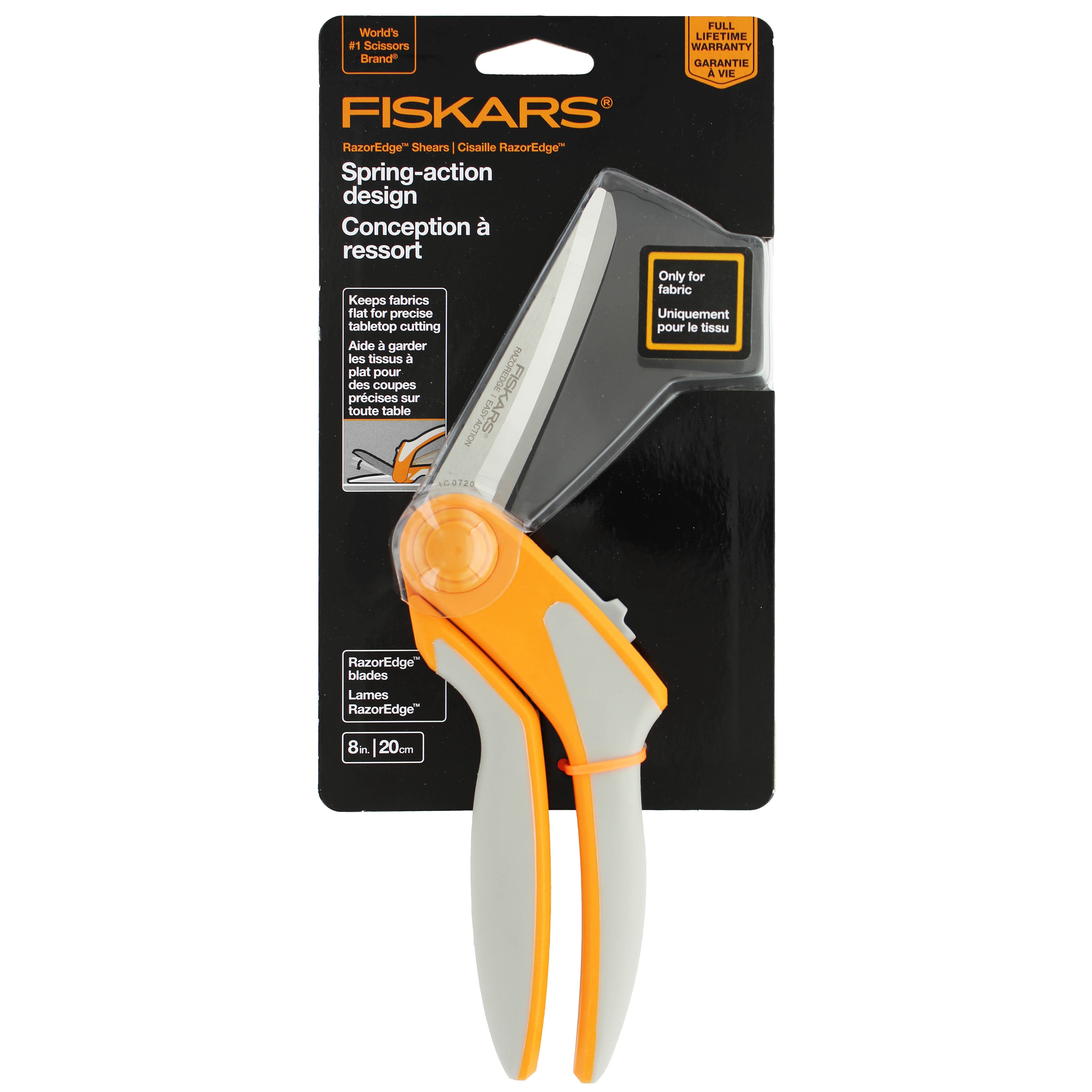 Fiskars Spring-Action Fabric Scissors Review