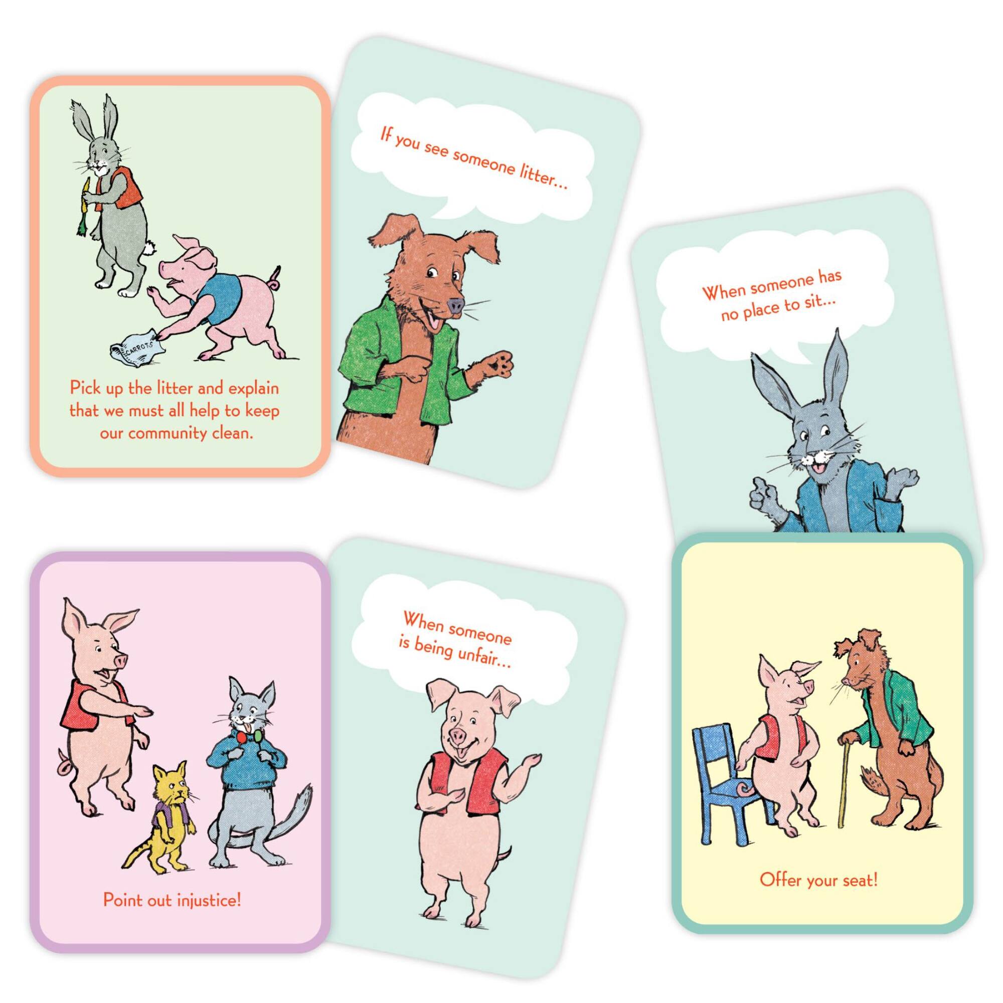 eeBoo Good Citizenship Conversation Flash Cards