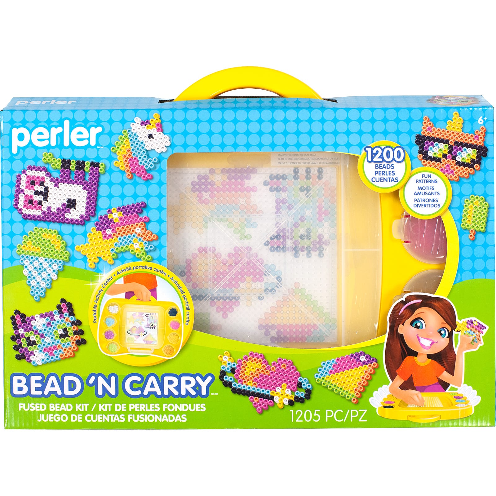 Perler&#xAE; Bead &#x27;N Carry Fused Bead Kit