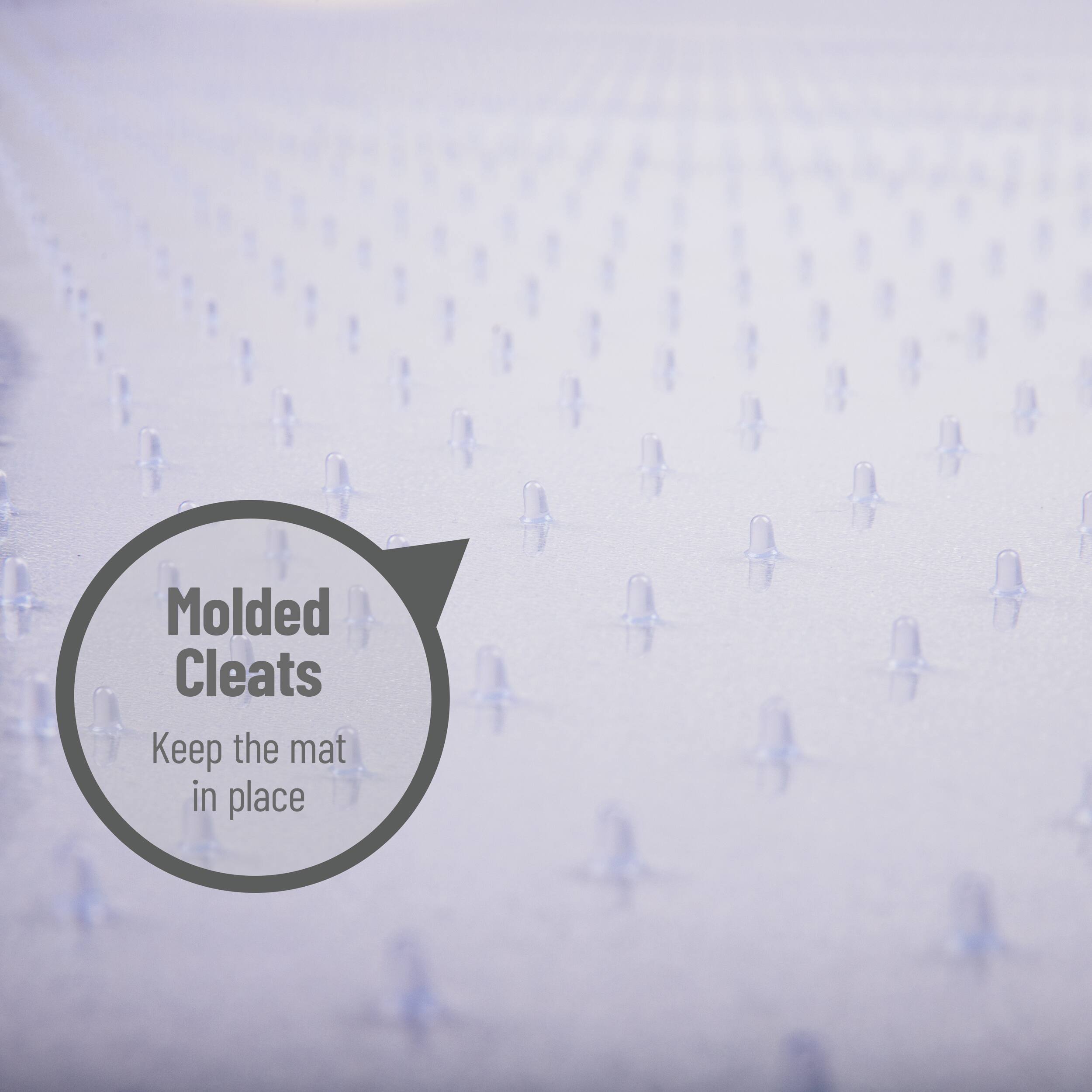 Mind Reader 9-to-5 Collection Clear Office Chair Mat, 2ct.