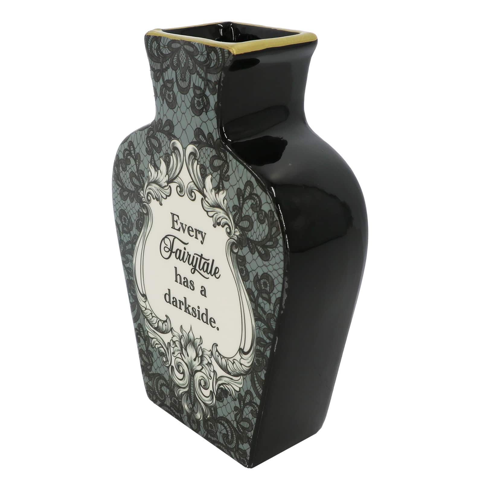 7.5&#x22; Fairytale Darkside Ceramic Vase by Ashland&#xAE;