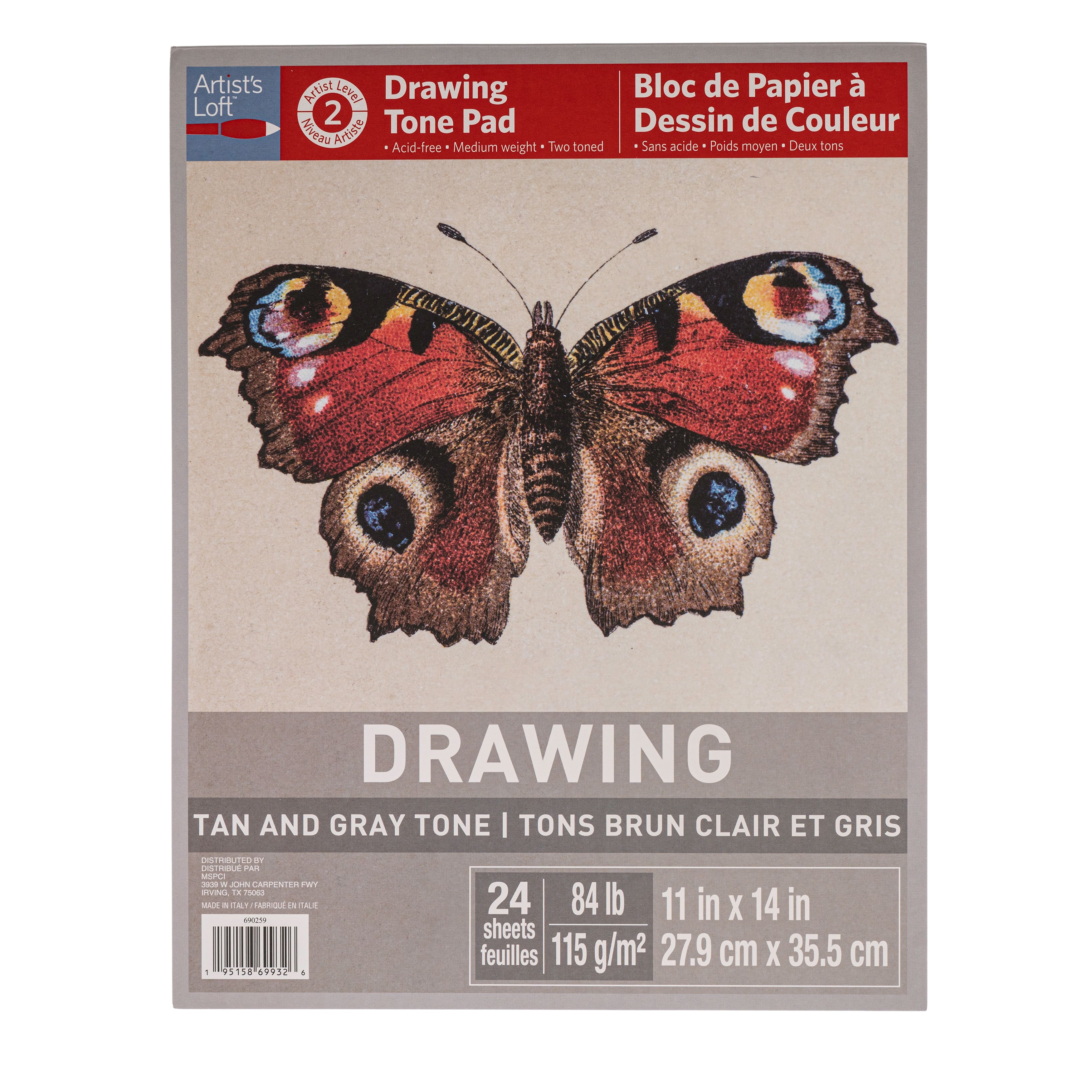 Tan & Gray Tone Drawing Pad by Artist's Loft