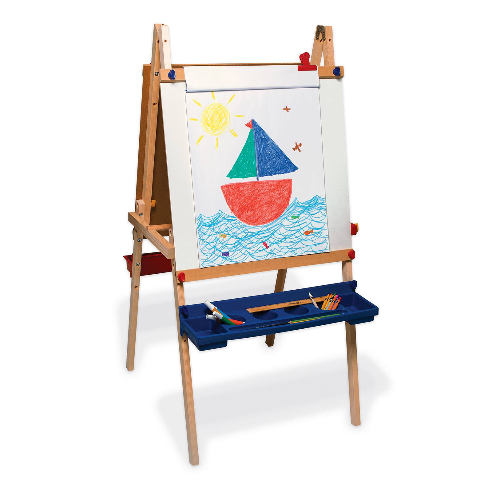 Pacon® 17" x 20" White Easel & Floor Pads, 2 Packs of 2