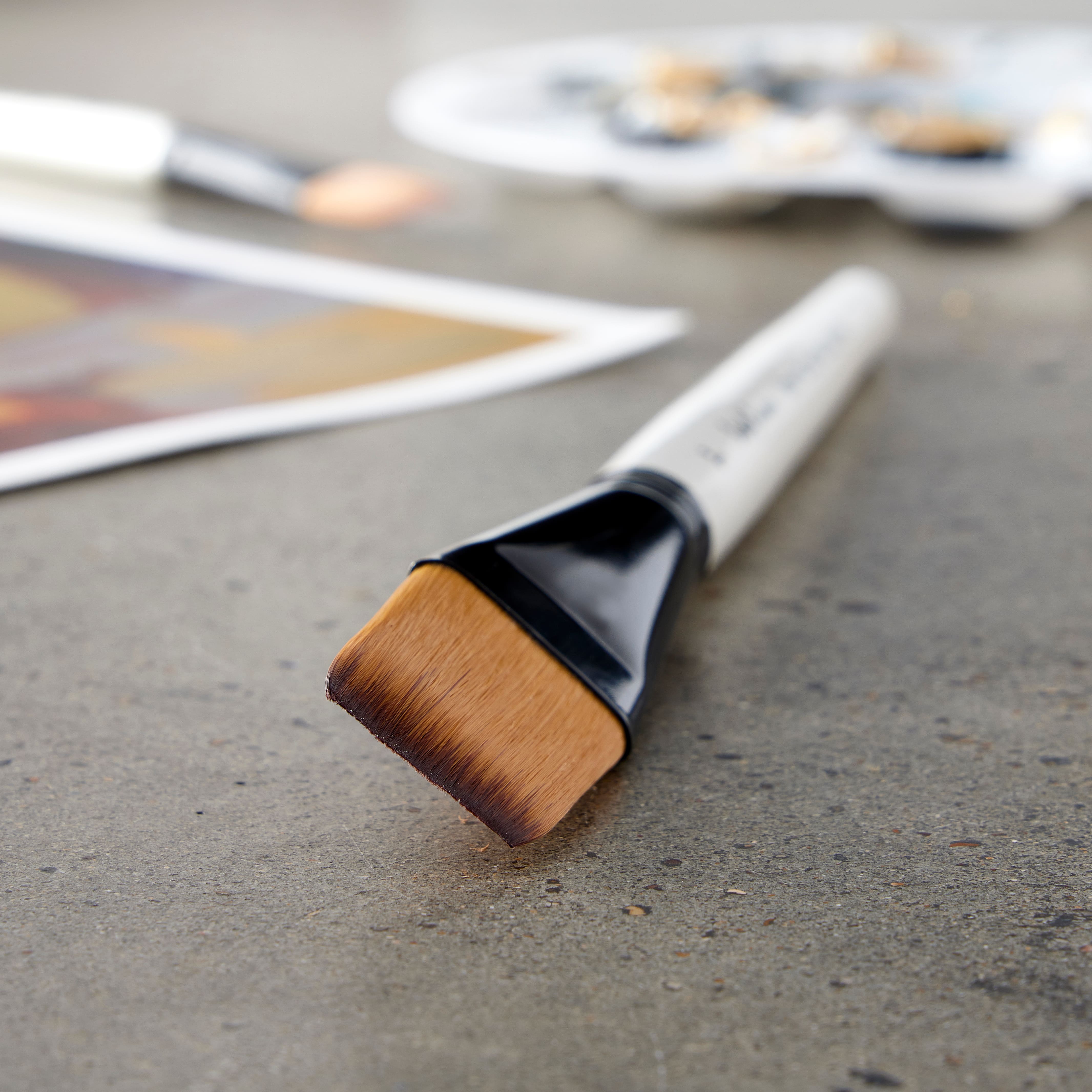 Simply Simmons Short Handle One Stroke Brush